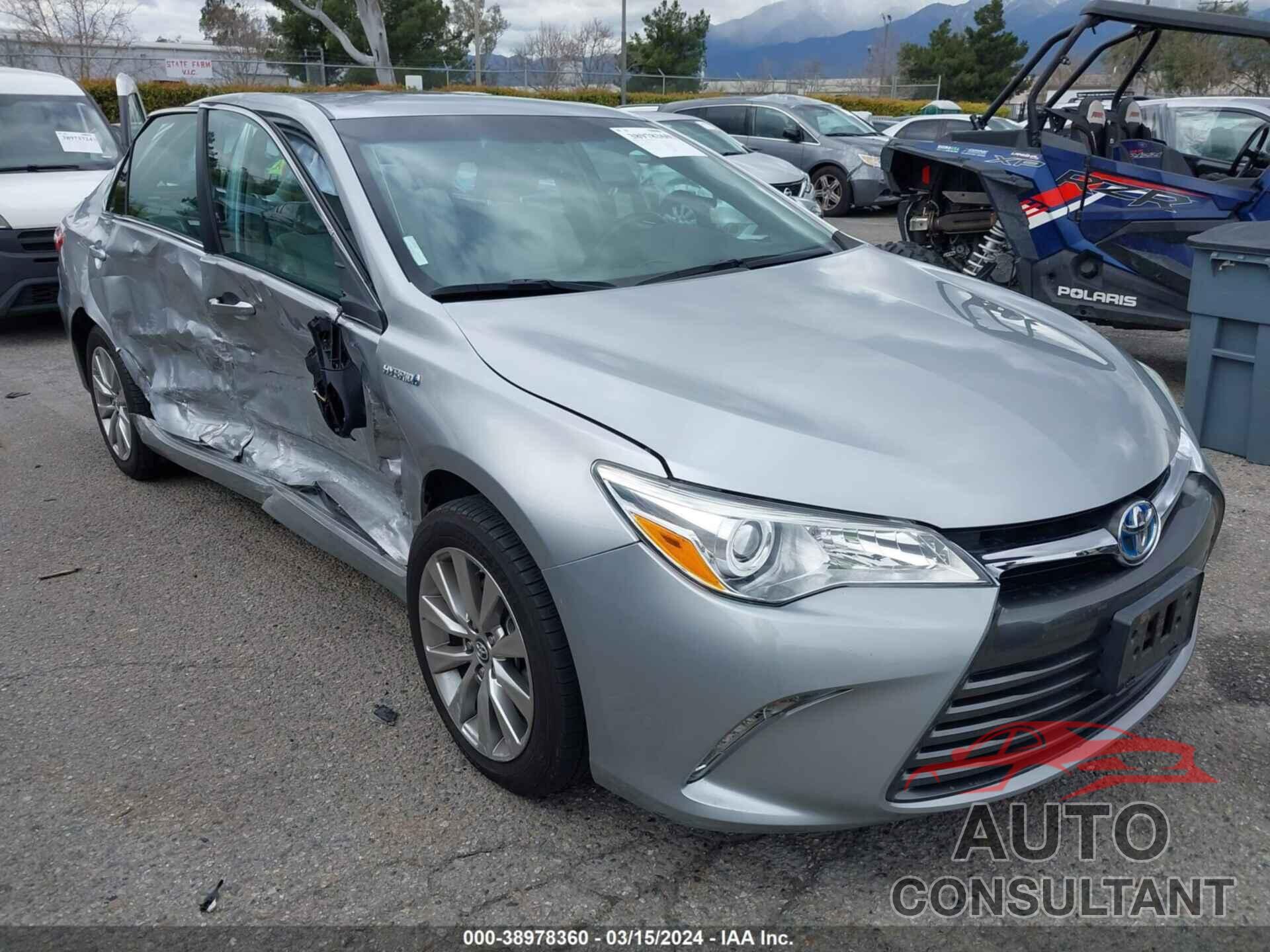 TOYOTA CAMRY 2016 - 4T1BD1FK7GU197758