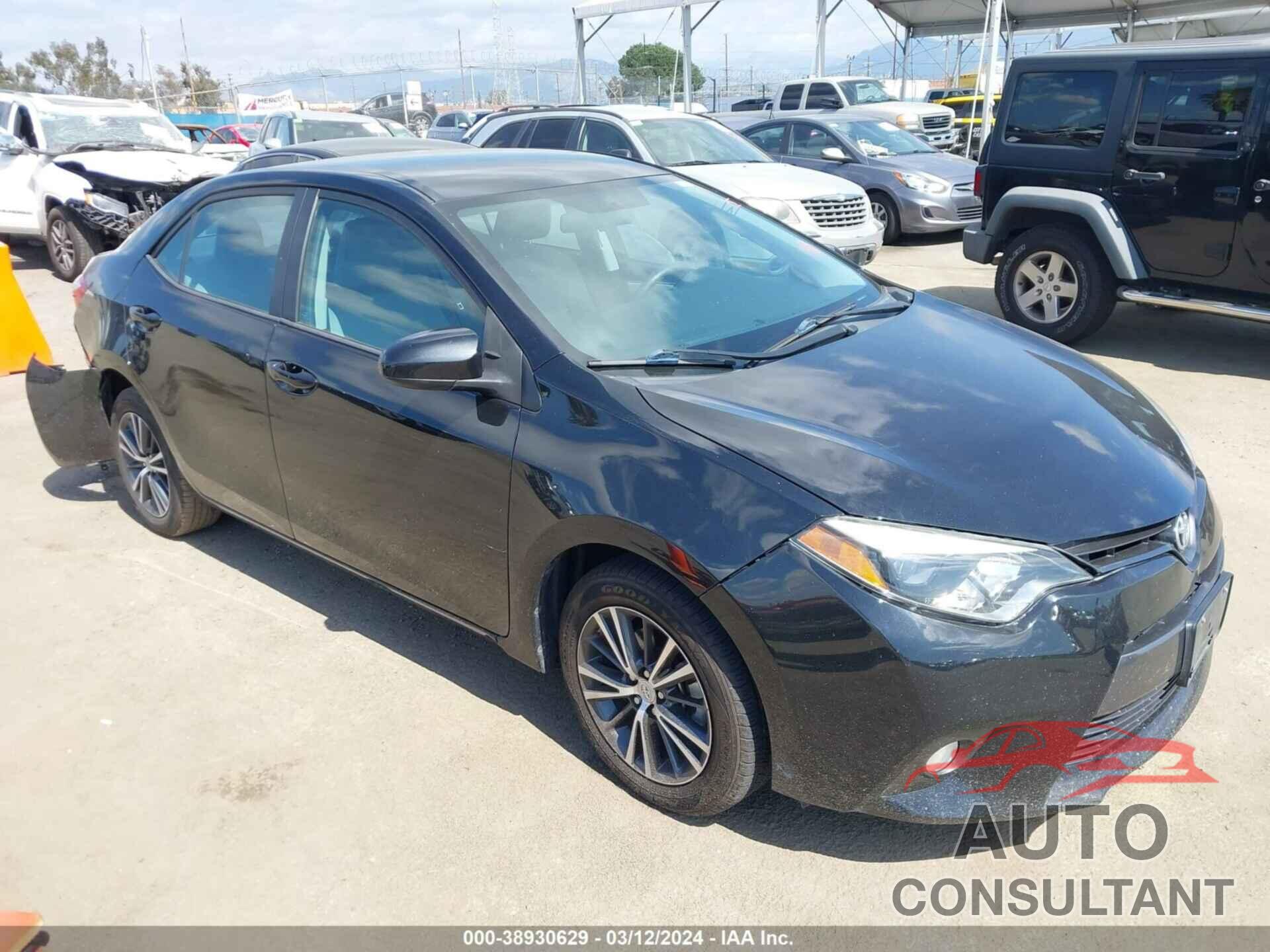 TOYOTA COROLLA 2016 - 5YFBURHEXGP518134