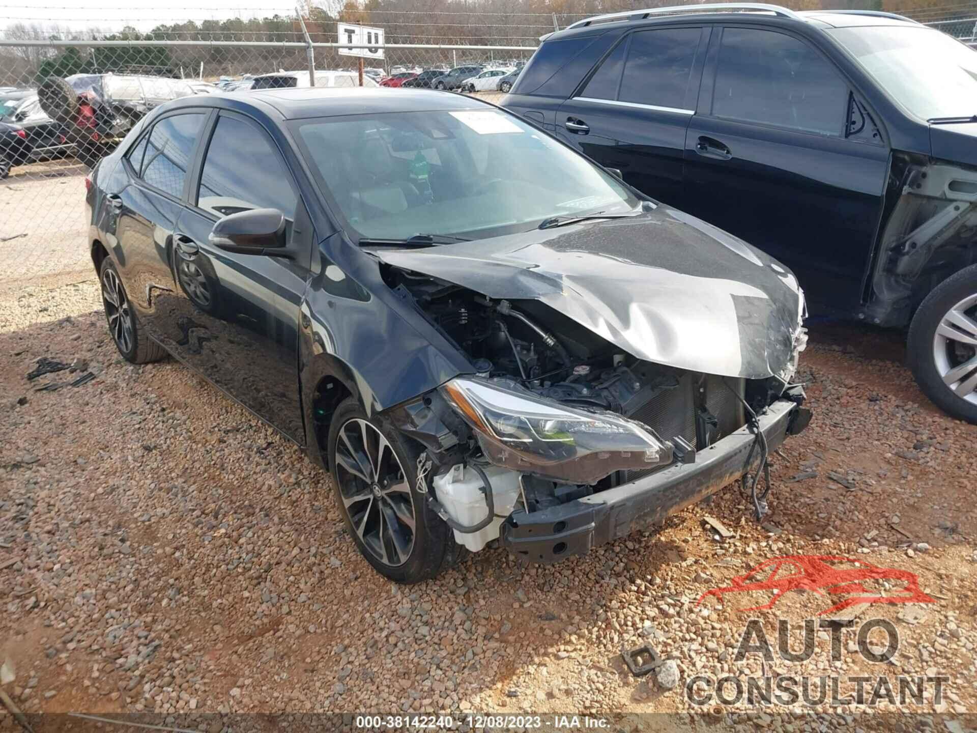 TOYOTA COROLLA 2017 - 2T1BURHE2HC913278