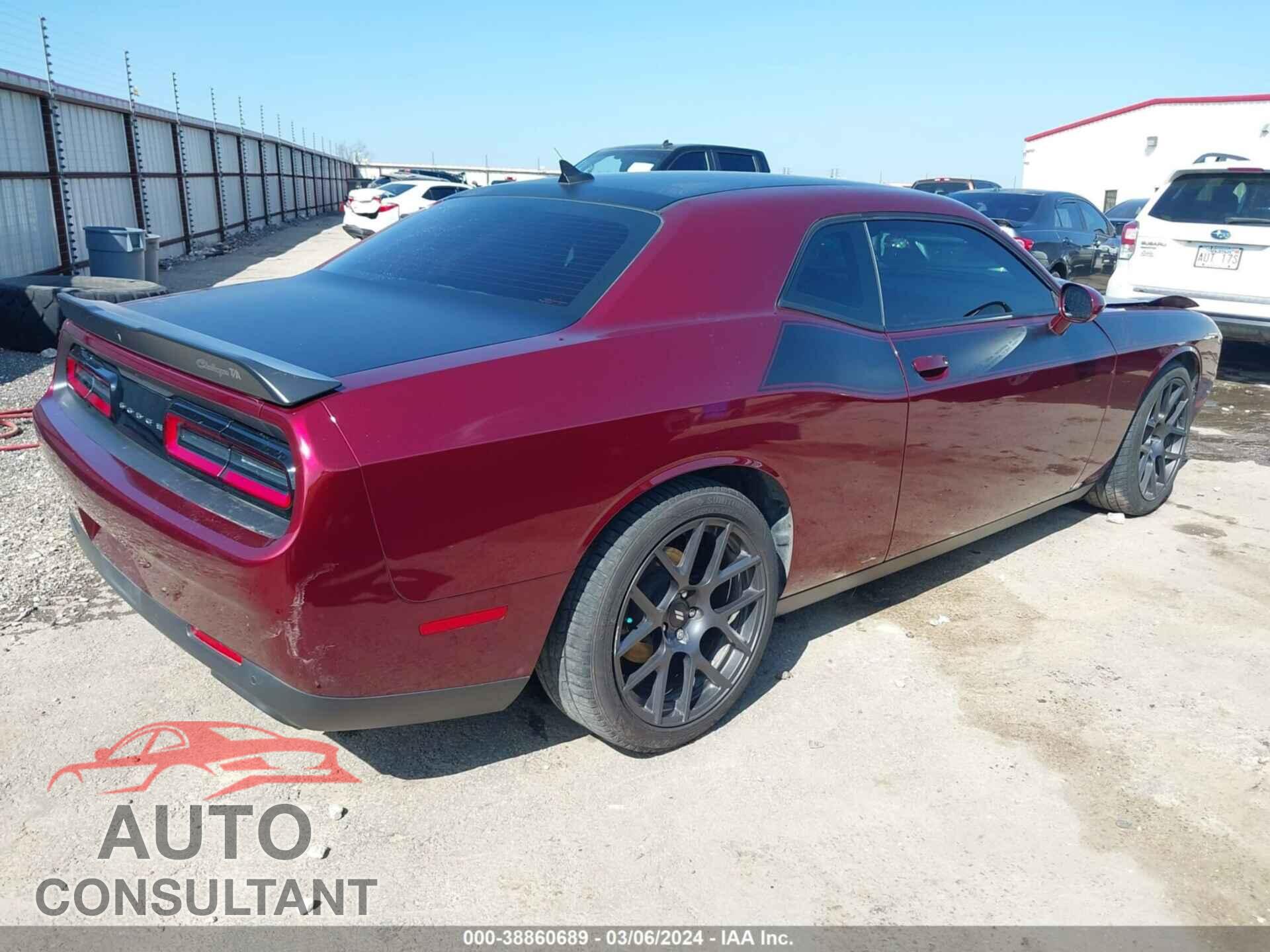 DODGE CHALLENGER 2017 - 2C3CDZBT0HH594484