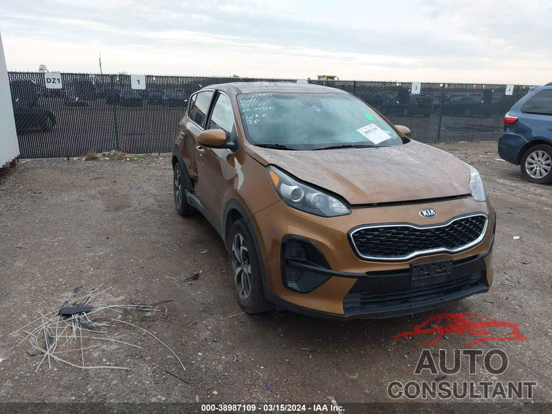 KIA SPORTAGE 2021 - KNDPM3AC8M7887695