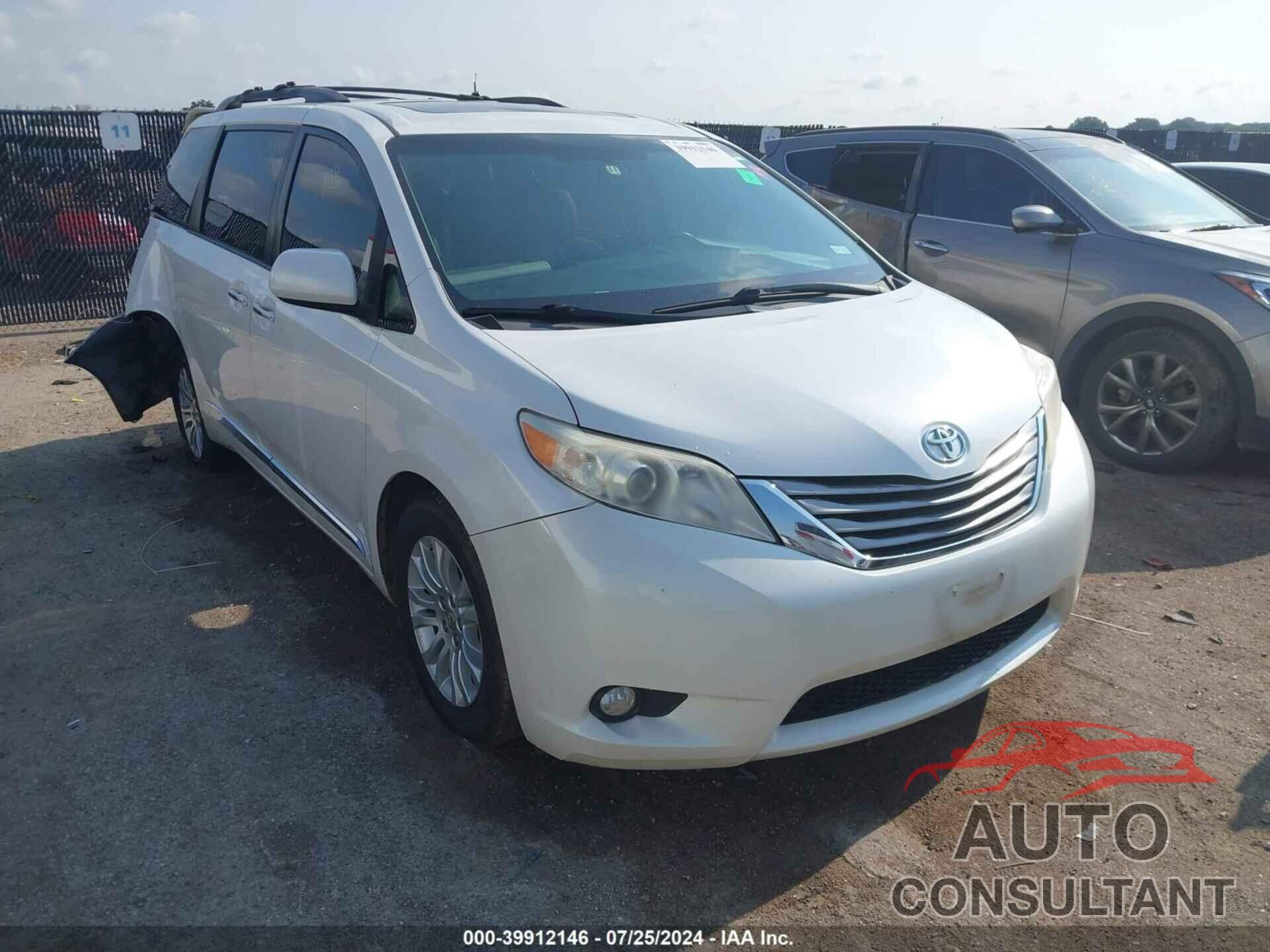 TOYOTA SIENNA 2016 - 5TDYK3DC6GS750528