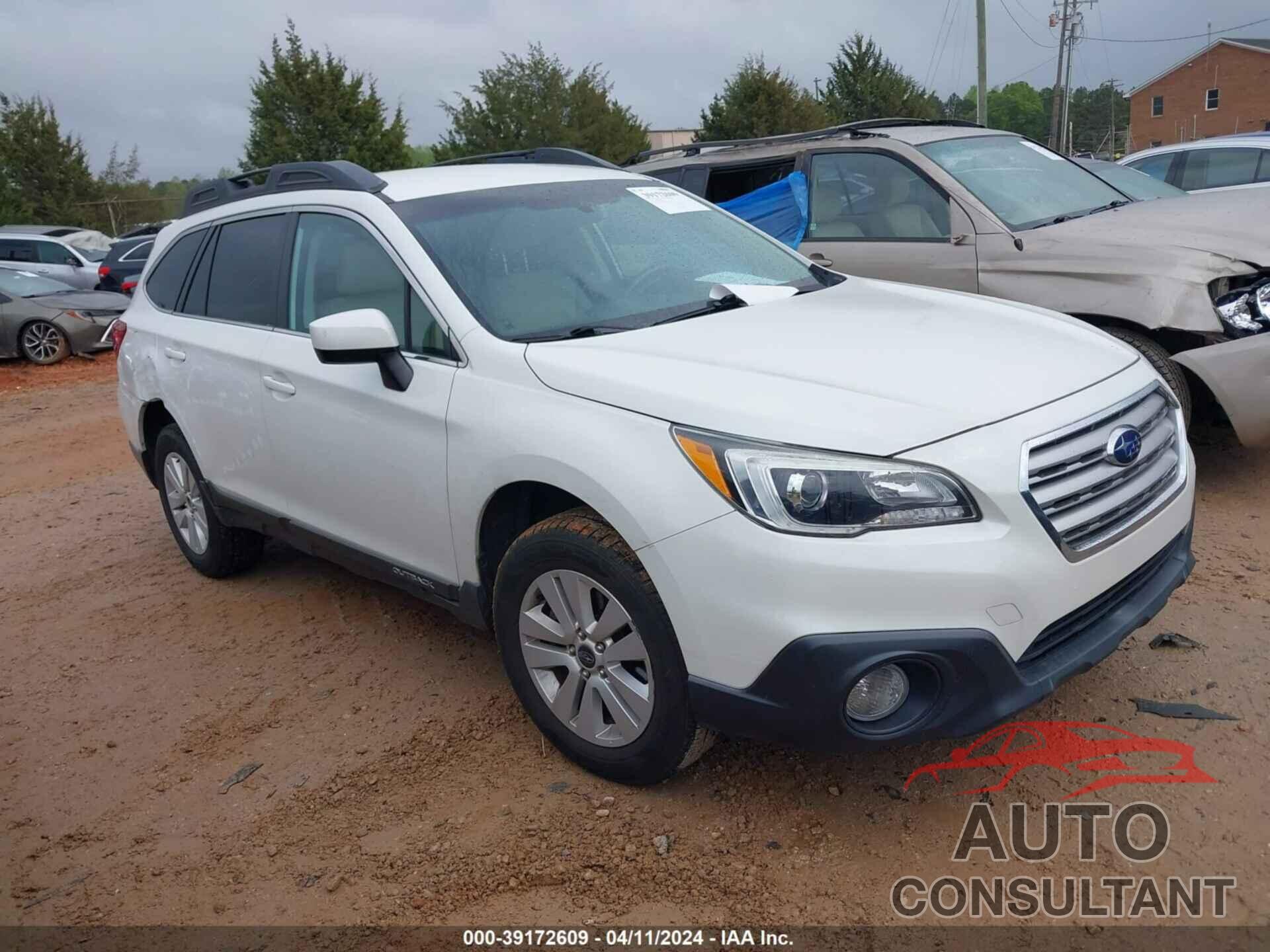 SUBARU OUTBACK 2016 - 4S4BSBCCXG3220707