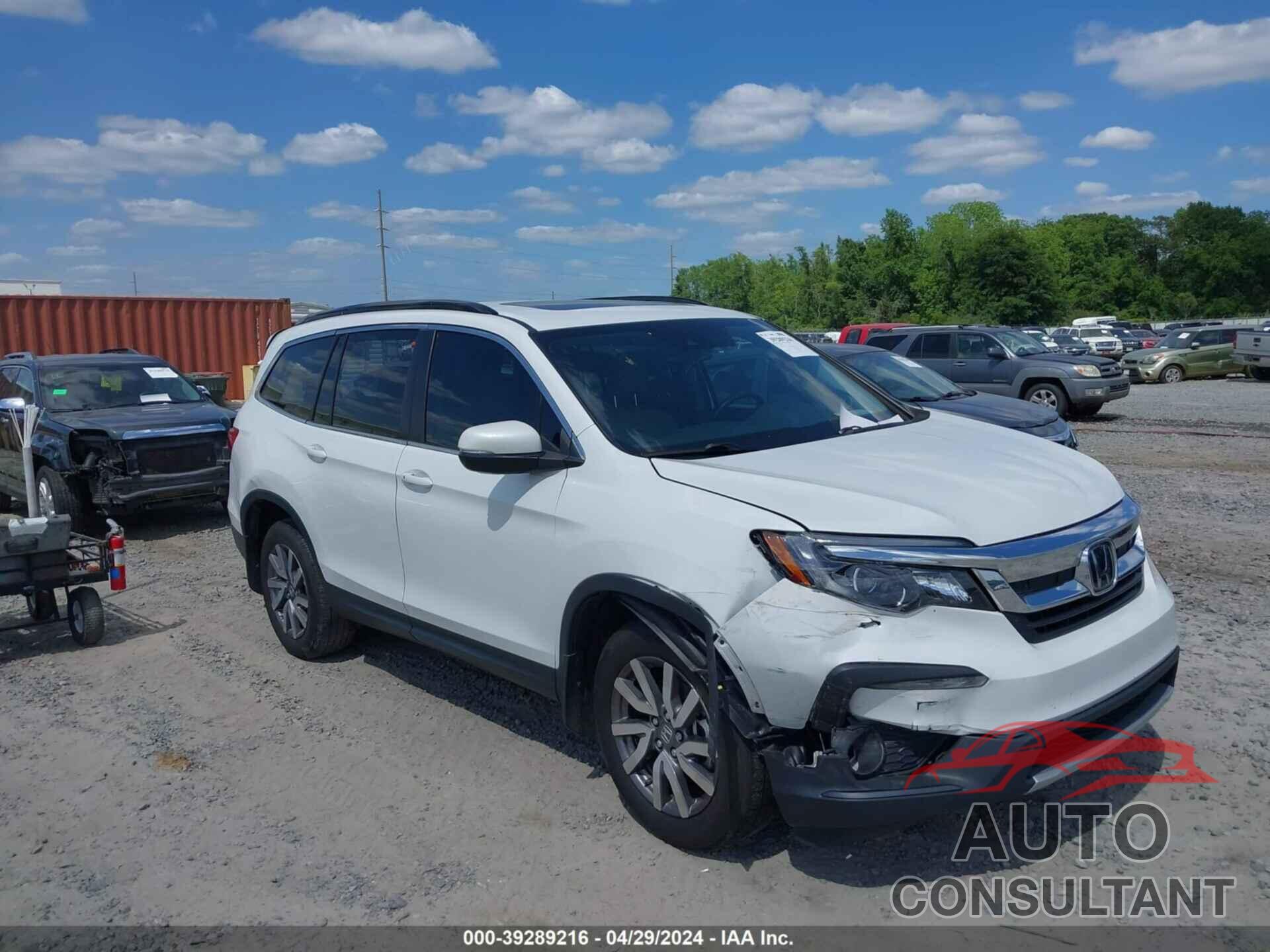 HONDA PILOT 2021 - 5FNYF5H50MB022070