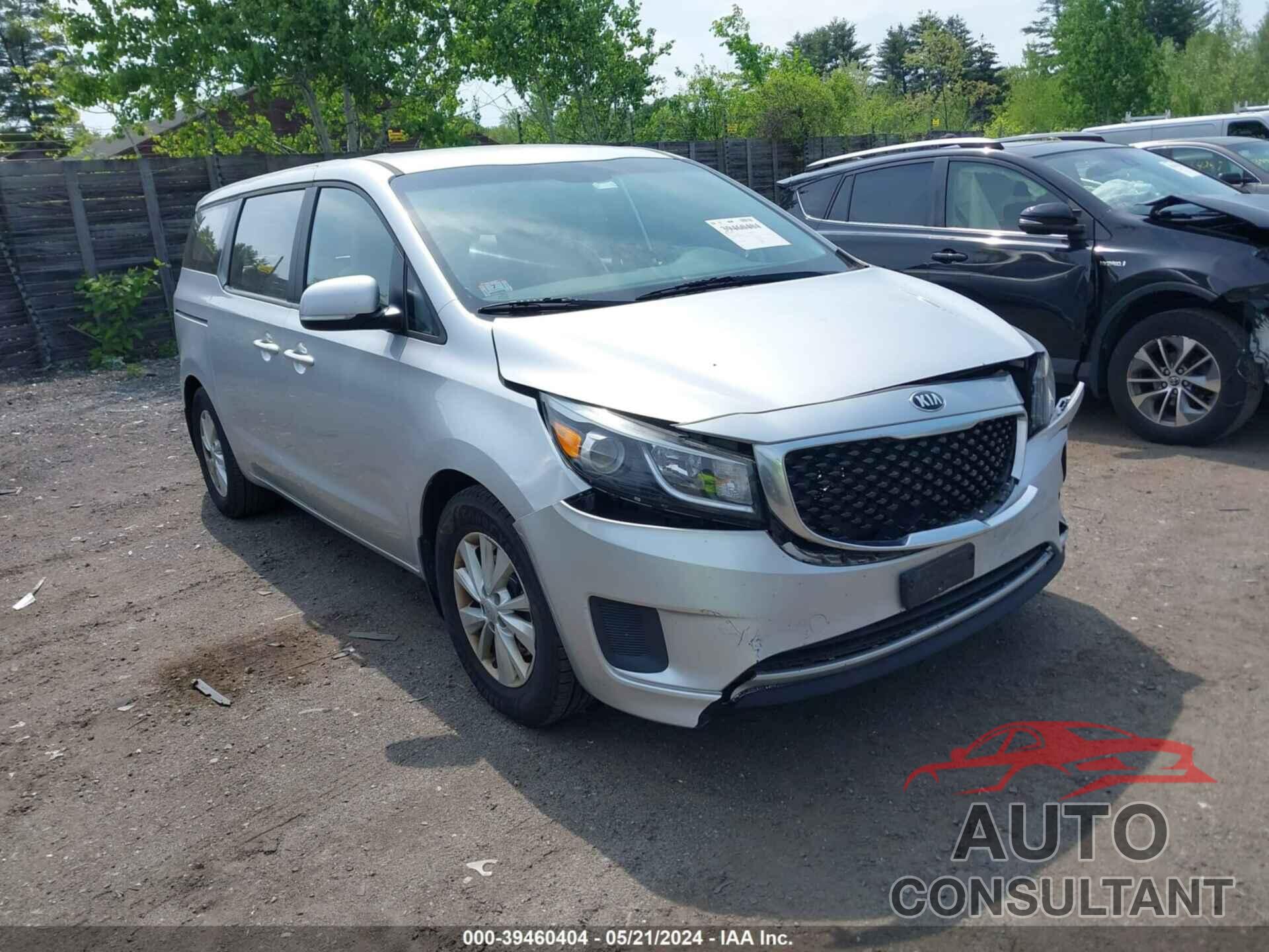 KIA SEDONA 2016 - KNDMA5C14G6168165