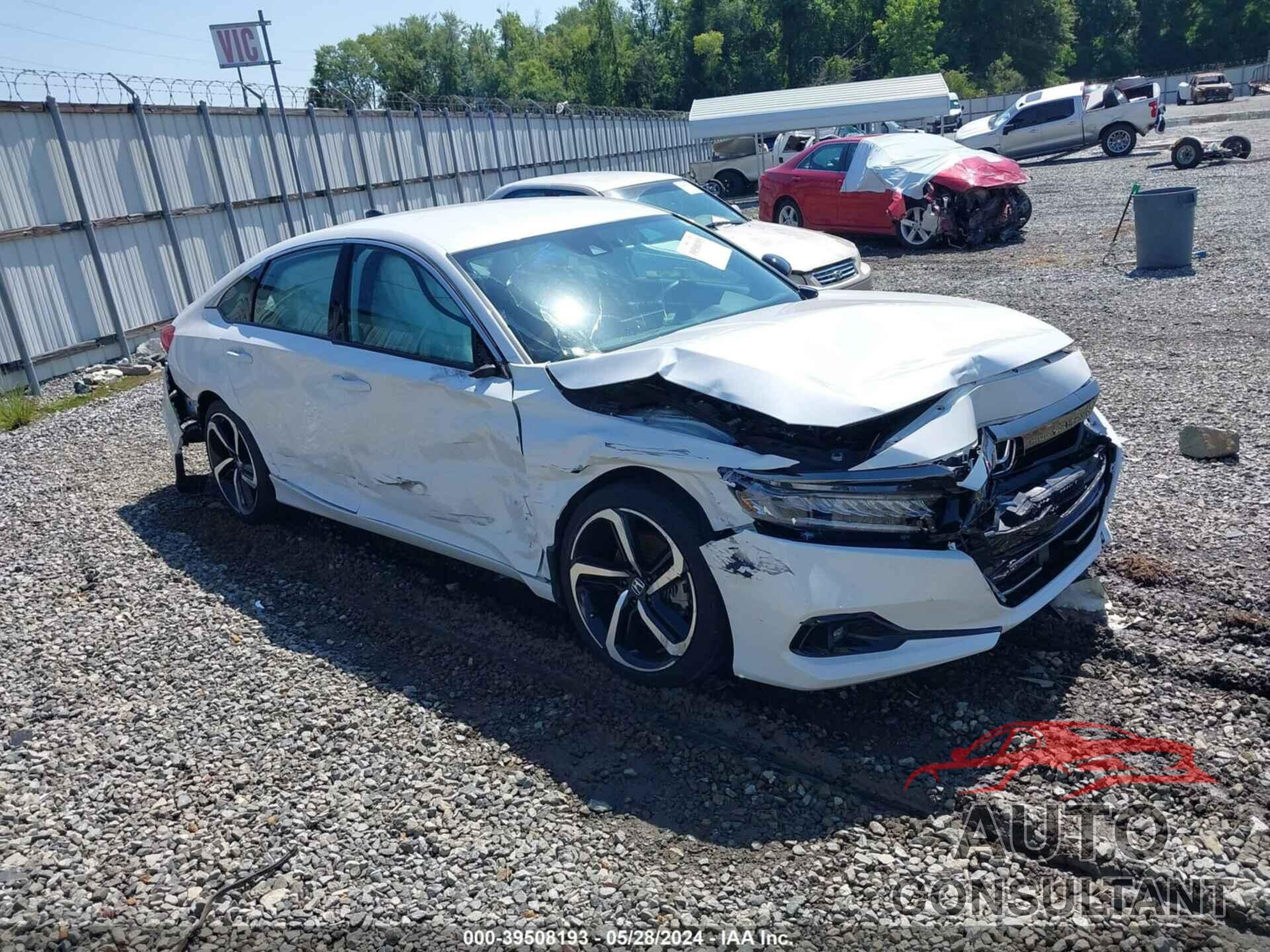 HONDA ACCORD 2022 - 1HGCV1F31NA000923