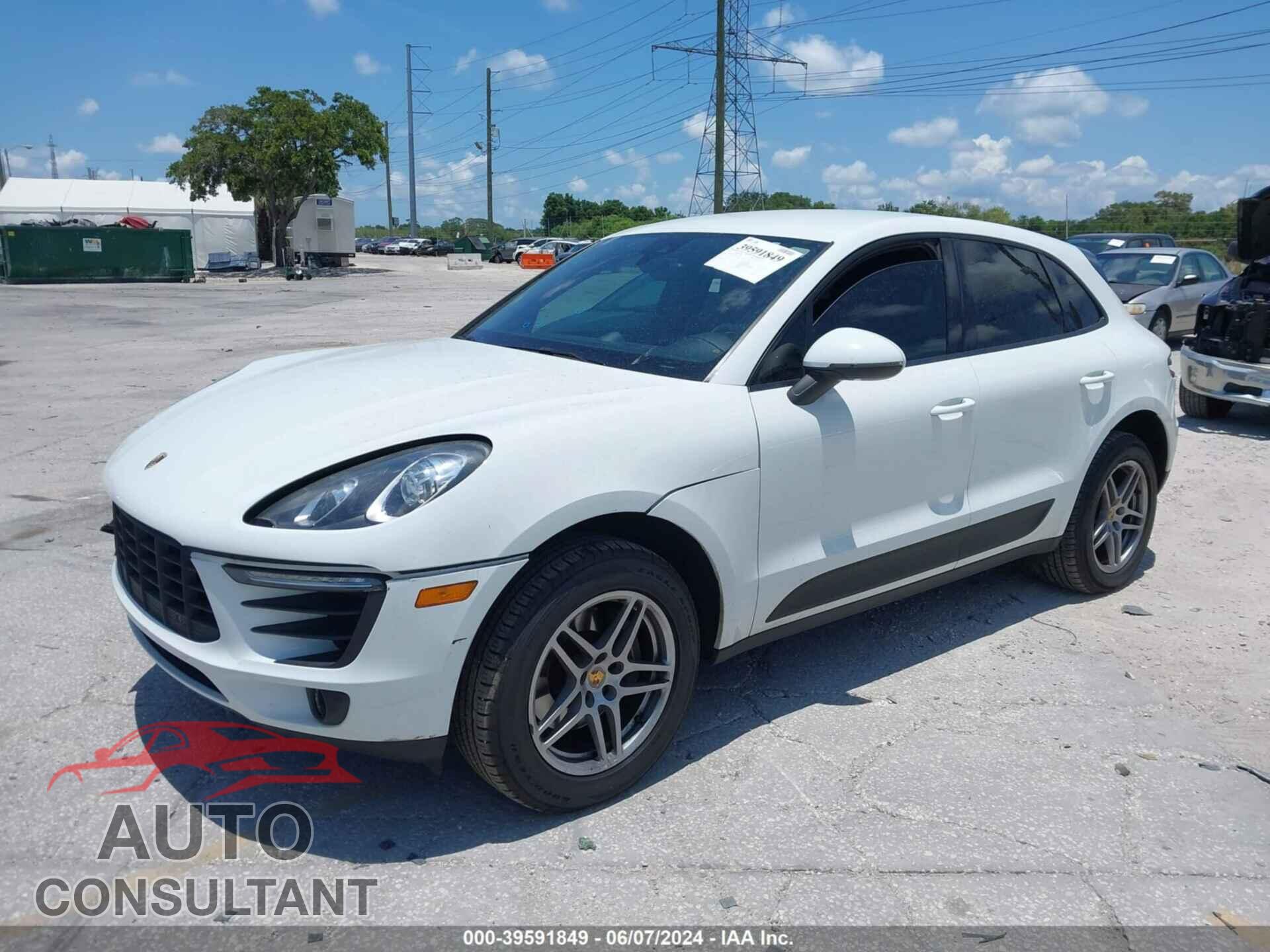PORSCHE MACAN 2017 - WP1AA2A57HLB07272