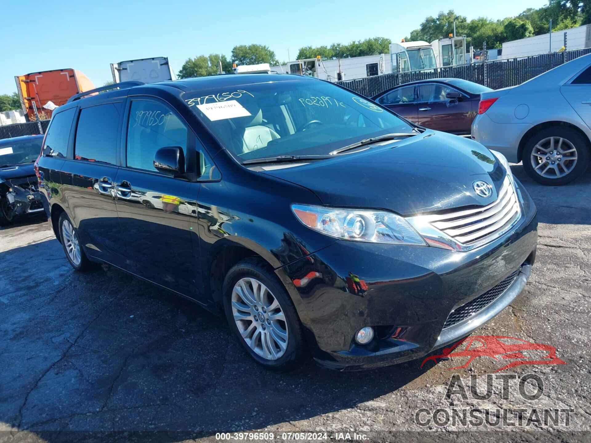 TOYOTA SIENNA 2016 - 5TDYK3DC2GS761073