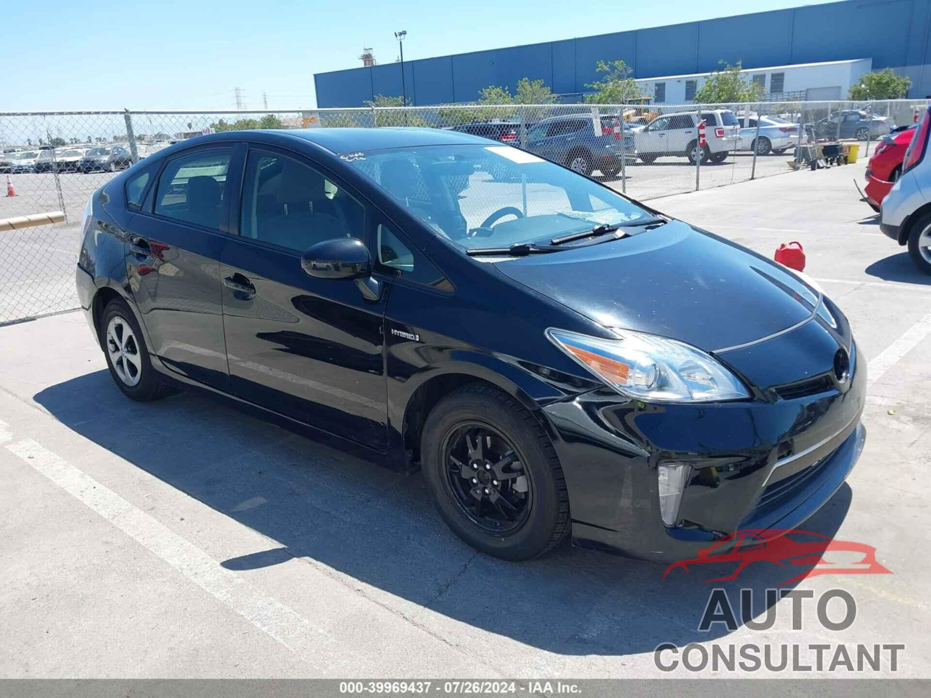 TOYOTA PRIUS 2013 - JTDKN3DU7D5545839