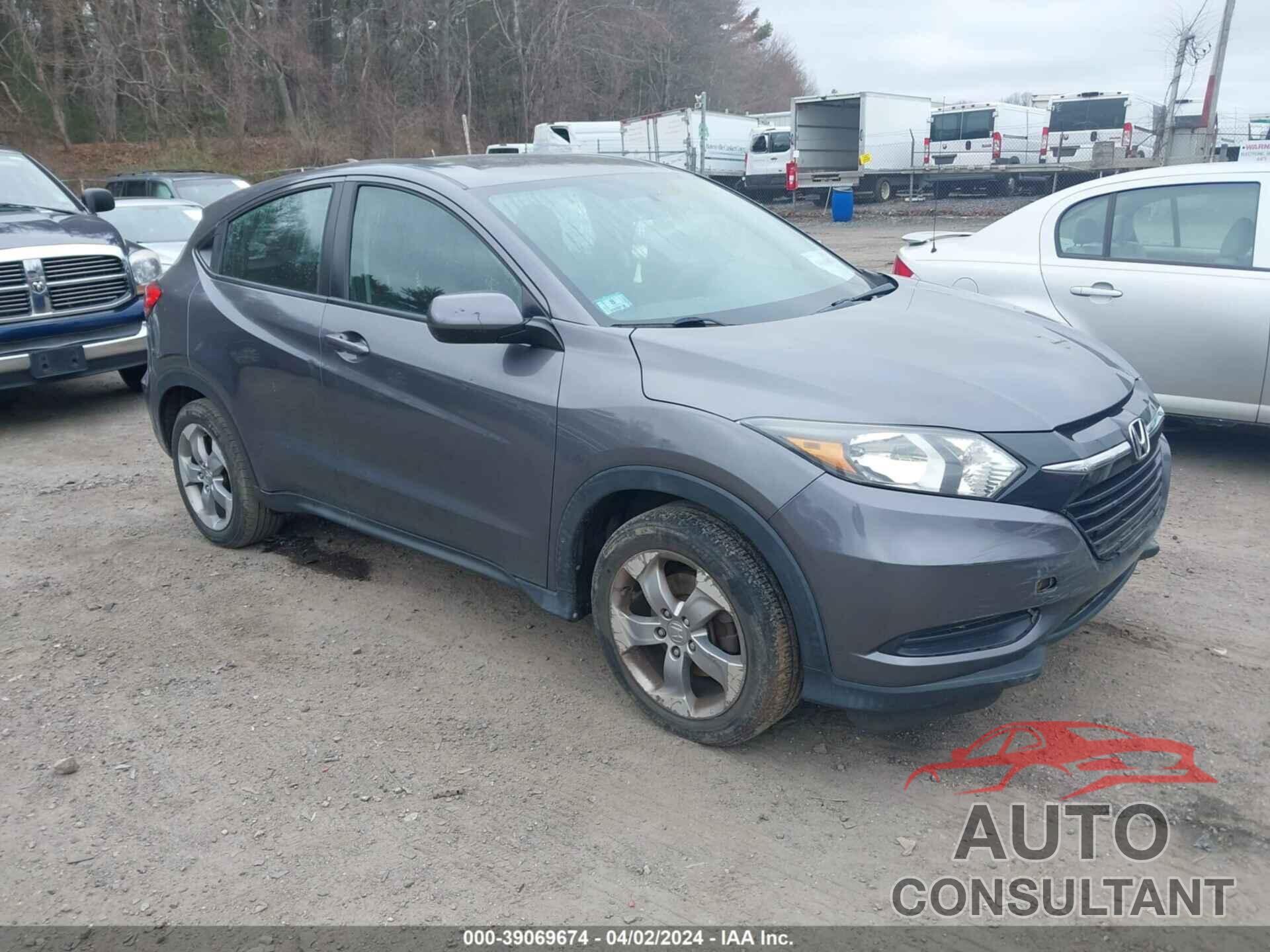 HONDA HR-V 2018 - 3CZRU6H34JM725347
