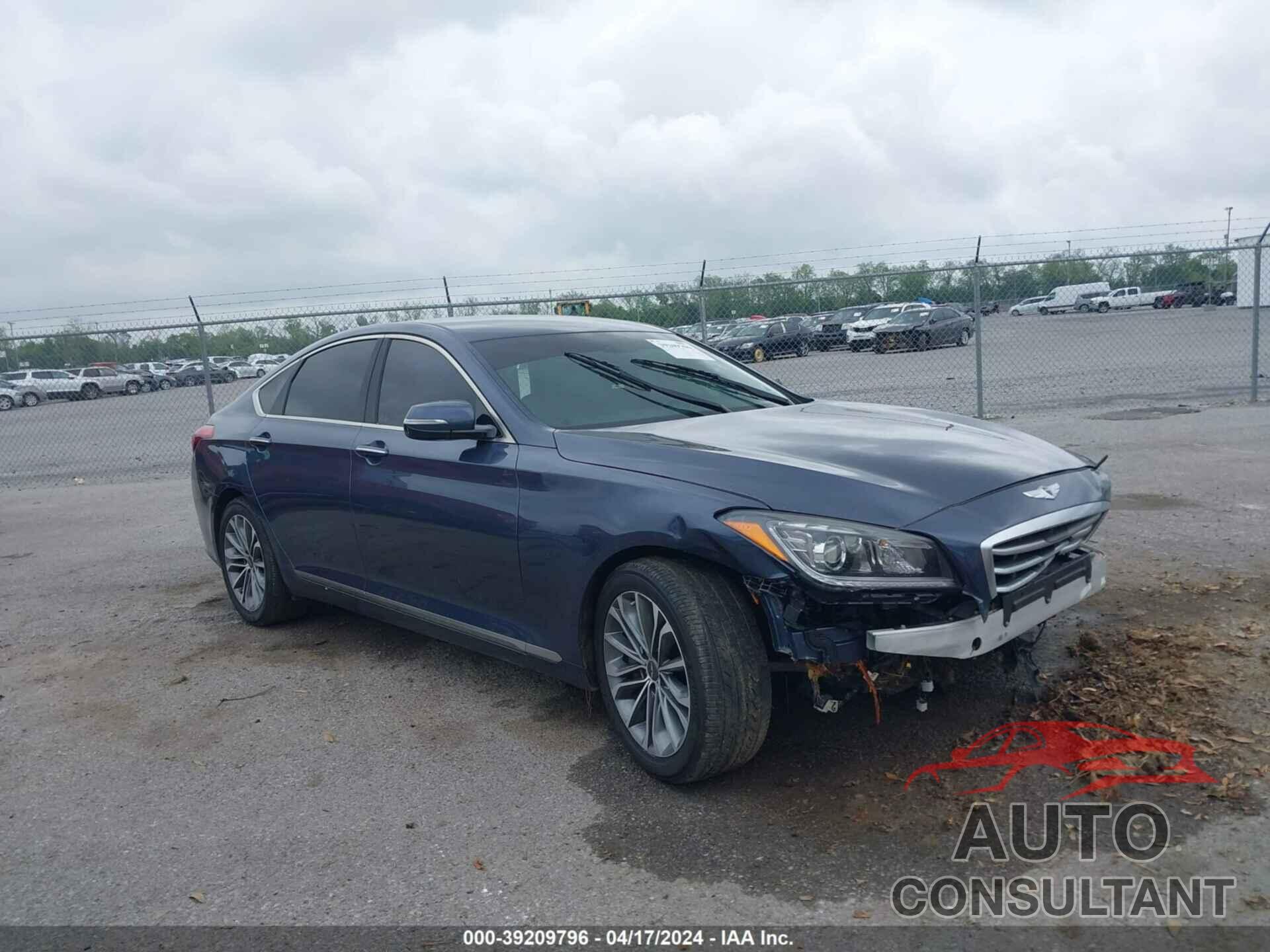 HYUNDAI GENESIS 2016 - KMHGN4JE5GU108128