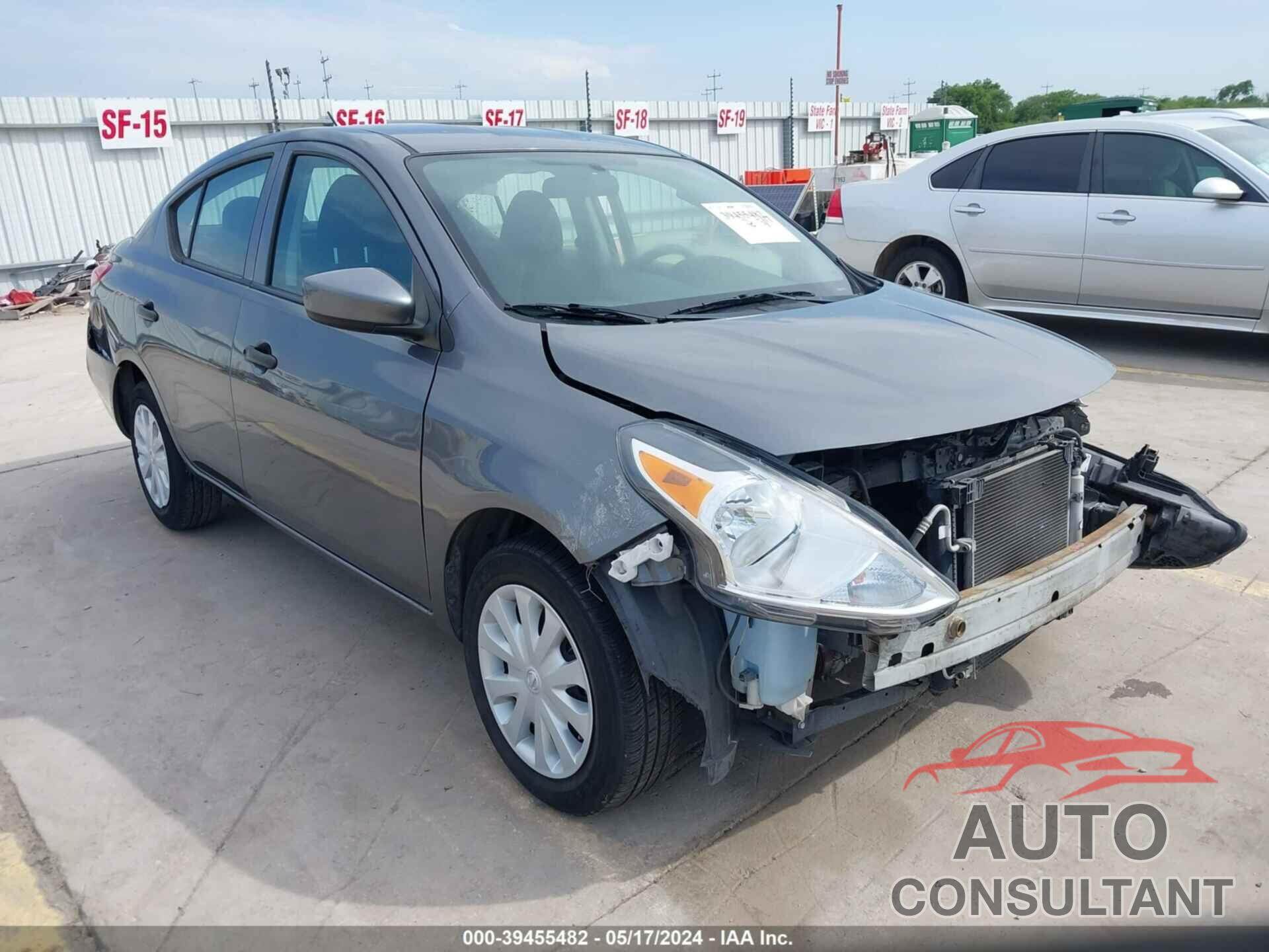 NISSAN VERSA 2019 - 3N1CN7AP4KL815569