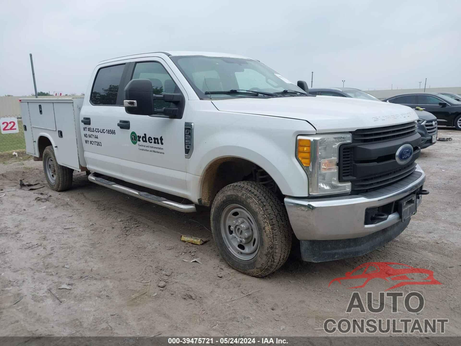 FORD F-250 2017 - 1FT7W2B61HEC34396