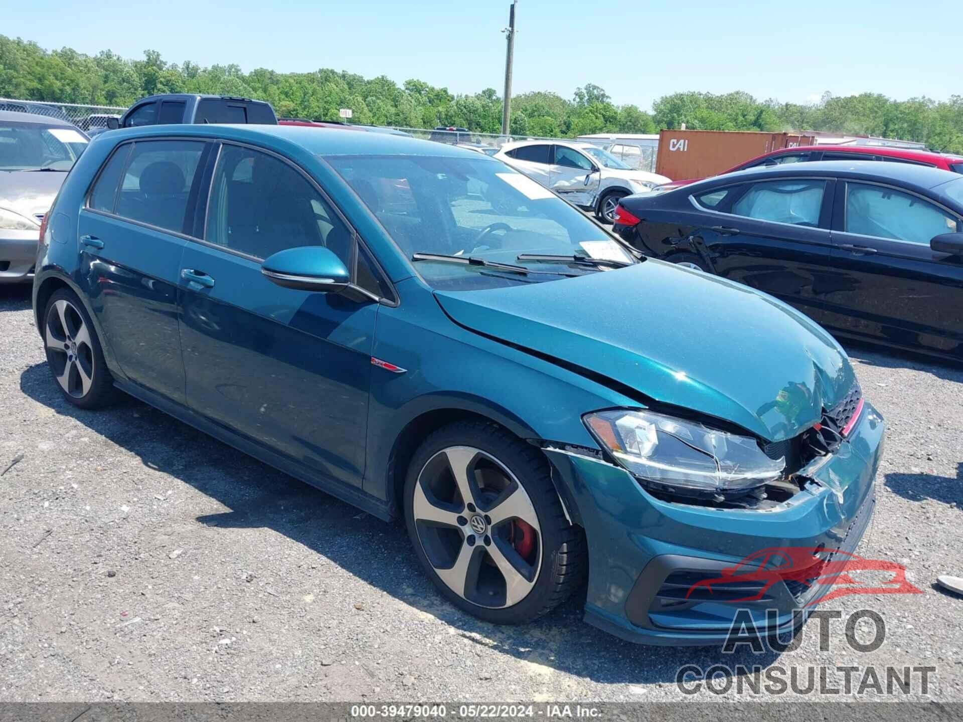 VOLKSWAGEN GOLF GTI 2018 - 3VW547AU6JM255056
