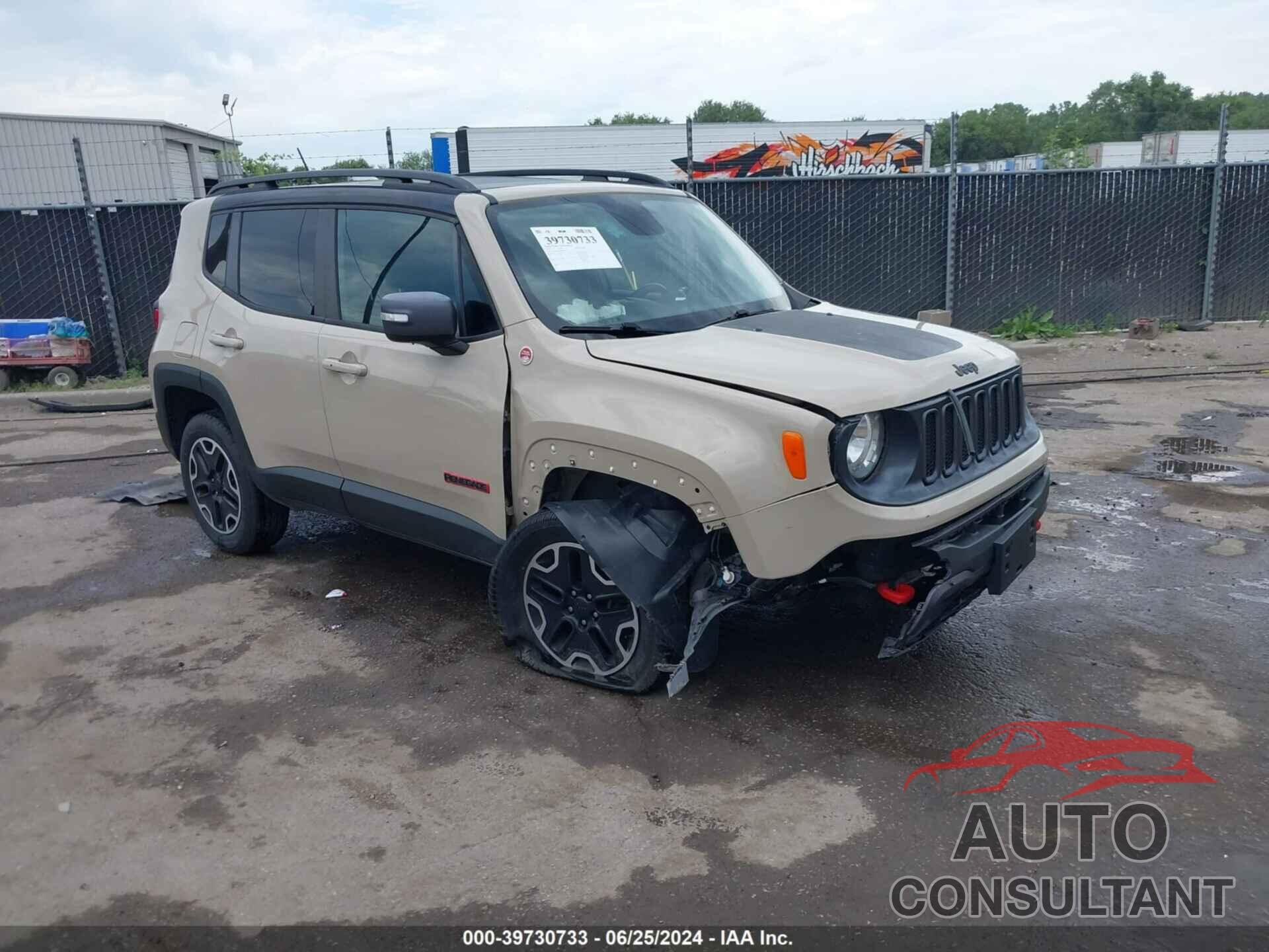 JEEP RENEGADE 2016 - ZACCJBCT9GPD15539