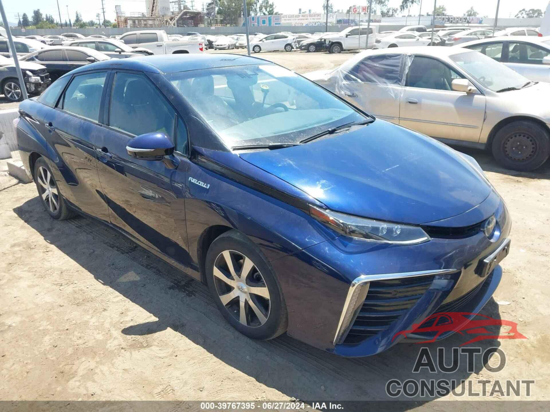 TOYOTA MIRAI 2017 - JTDBVRBDXHA001550