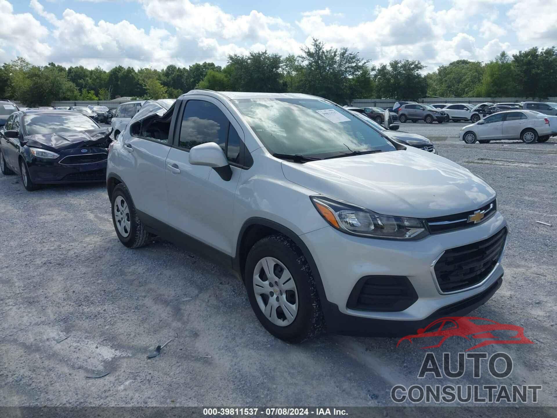 CHEVROLET TRAX 2019 - 3GNCJKSB1KL124800