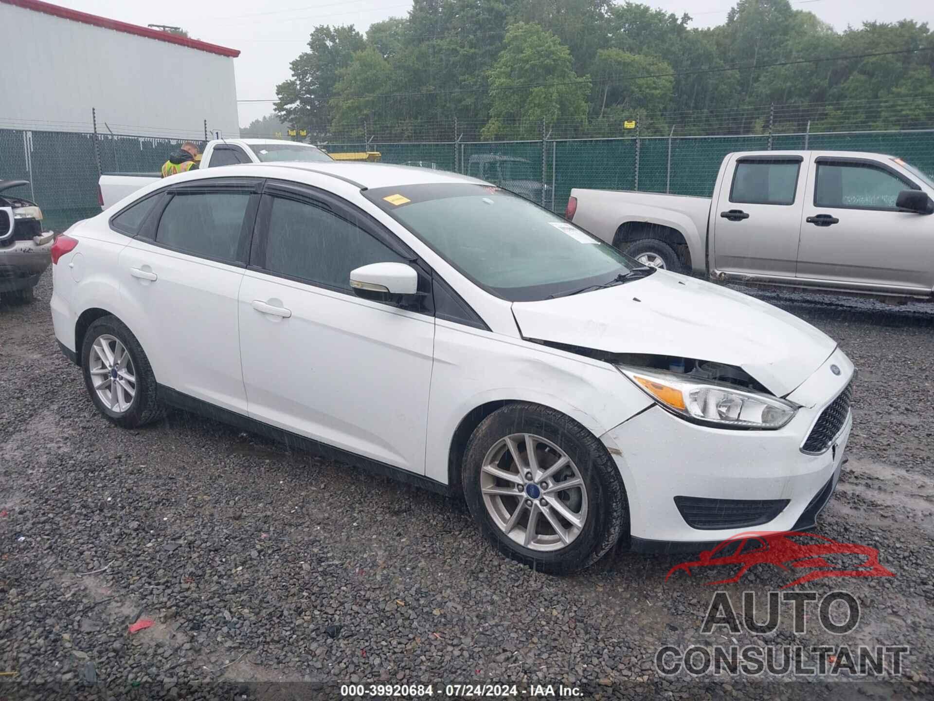 FORD FOCUS 2016 - 1FADP3F21GL401482