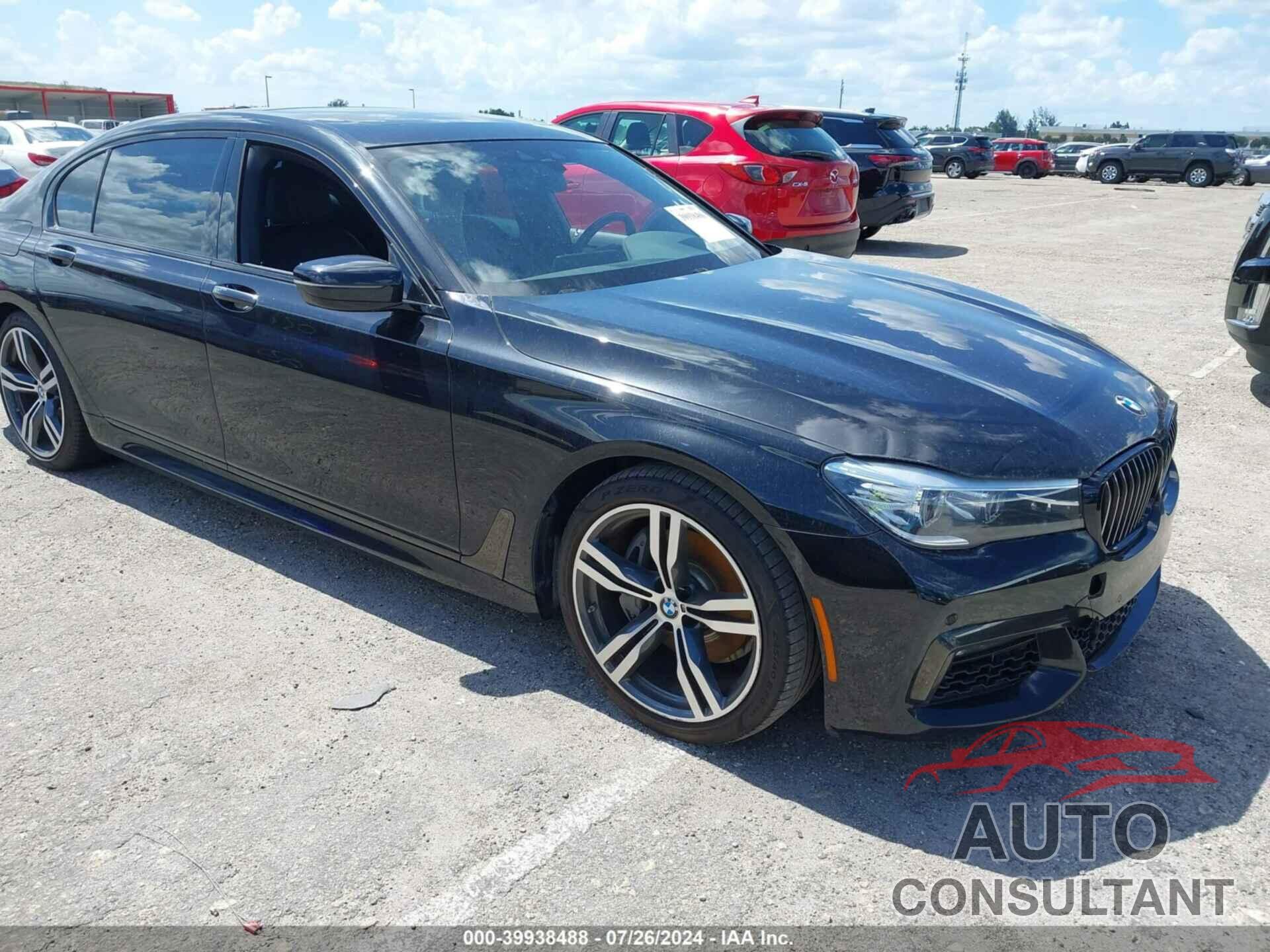 BMW 740I 2019 - WBA7E2C54KB454808