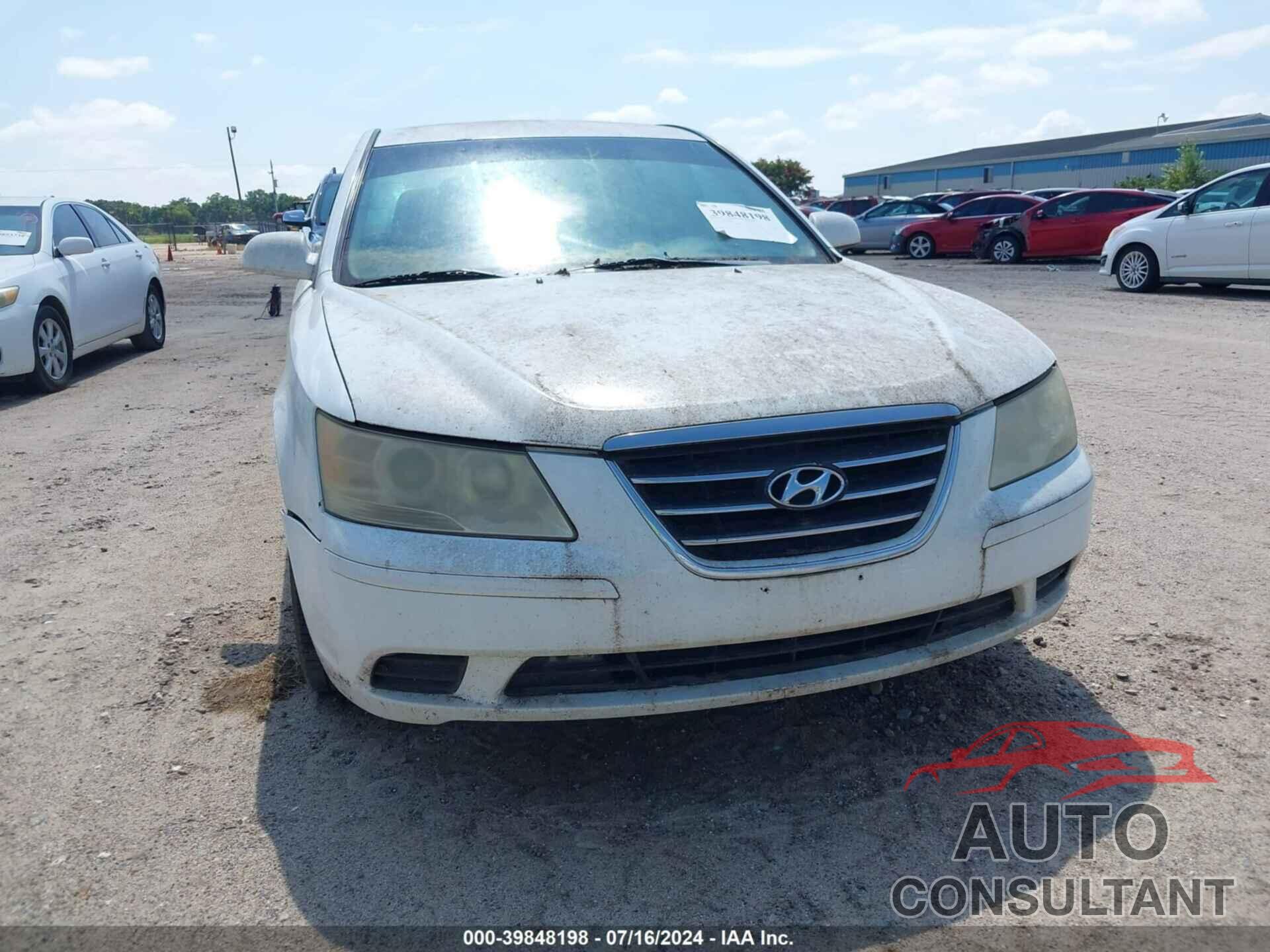 HYUNDAI SONATA 2010 - 5NPET4AC8AH598226