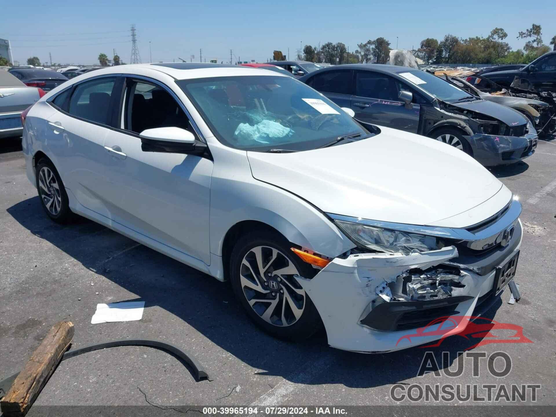 HONDA CIVIC 2016 - 19XFC2F75GE249445