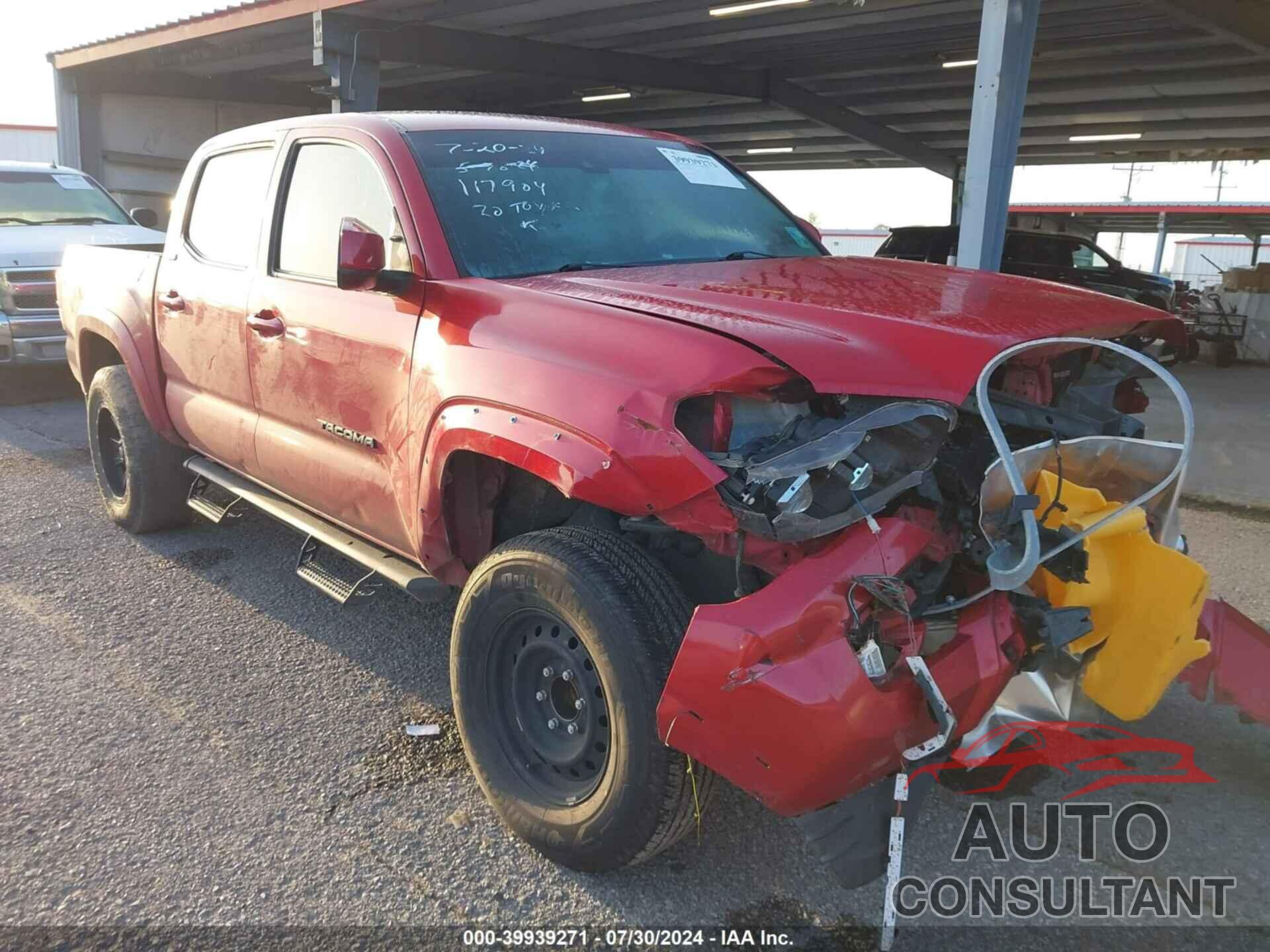 TOYOTA TACOMA 2020 - 3TMAZ5CN2LM117904