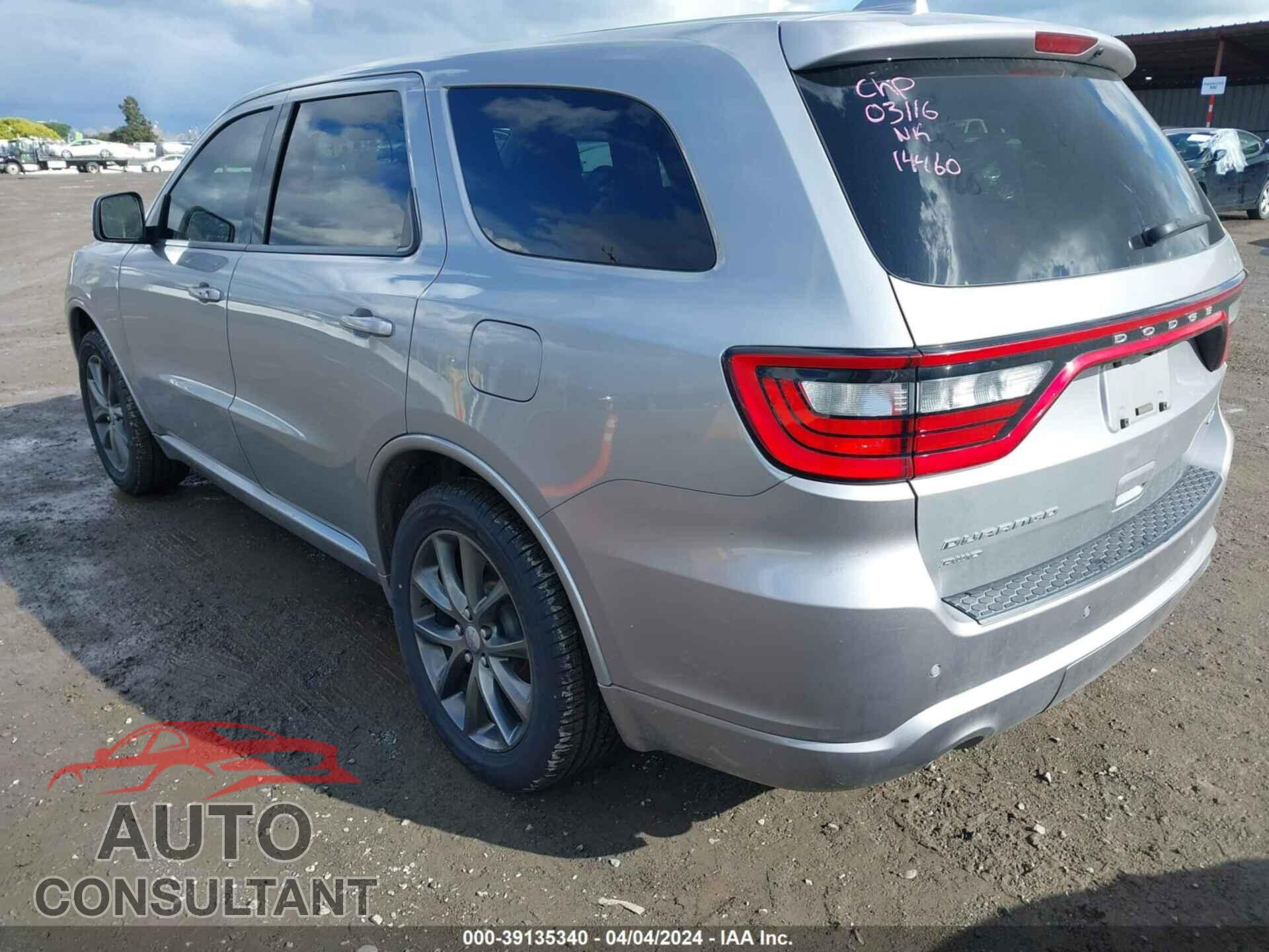 DODGE DURANGO 2017 - 1C4RDJDG0HC827967