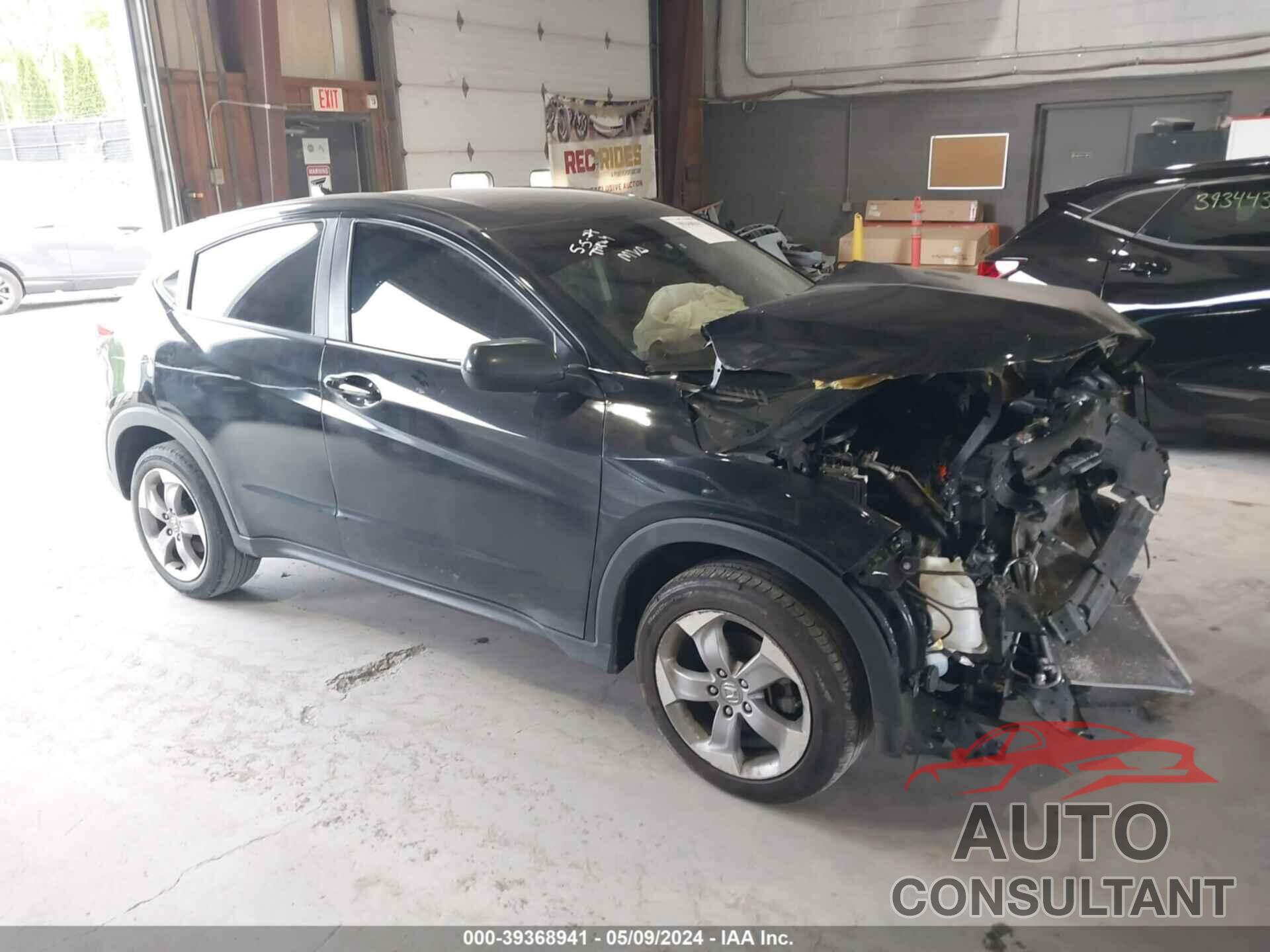 HONDA HR-V 2019 - 3CZRU6H36KG734292