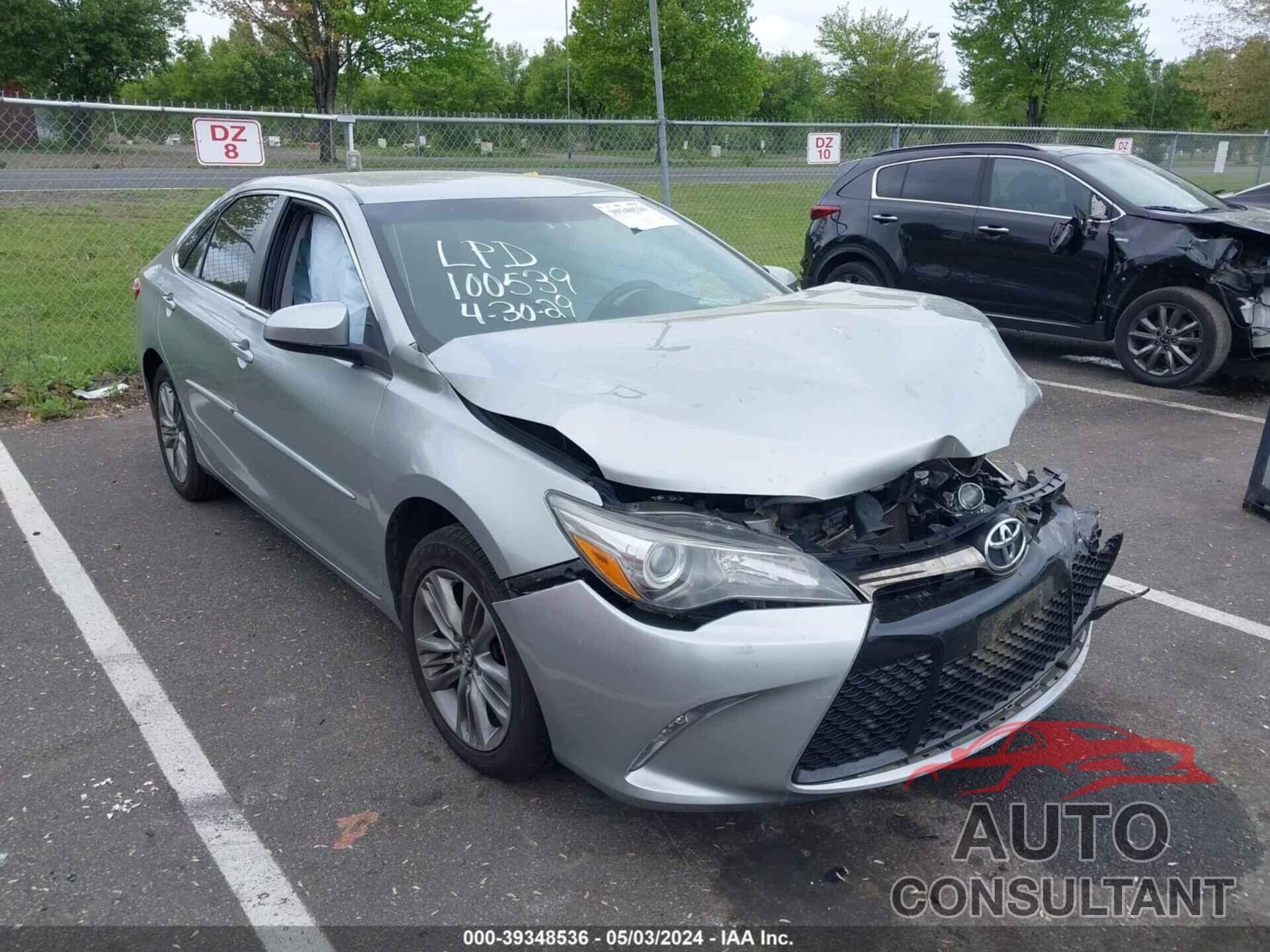 TOYOTA CAMRY 2017 - 4T1BF1FK6HU657679