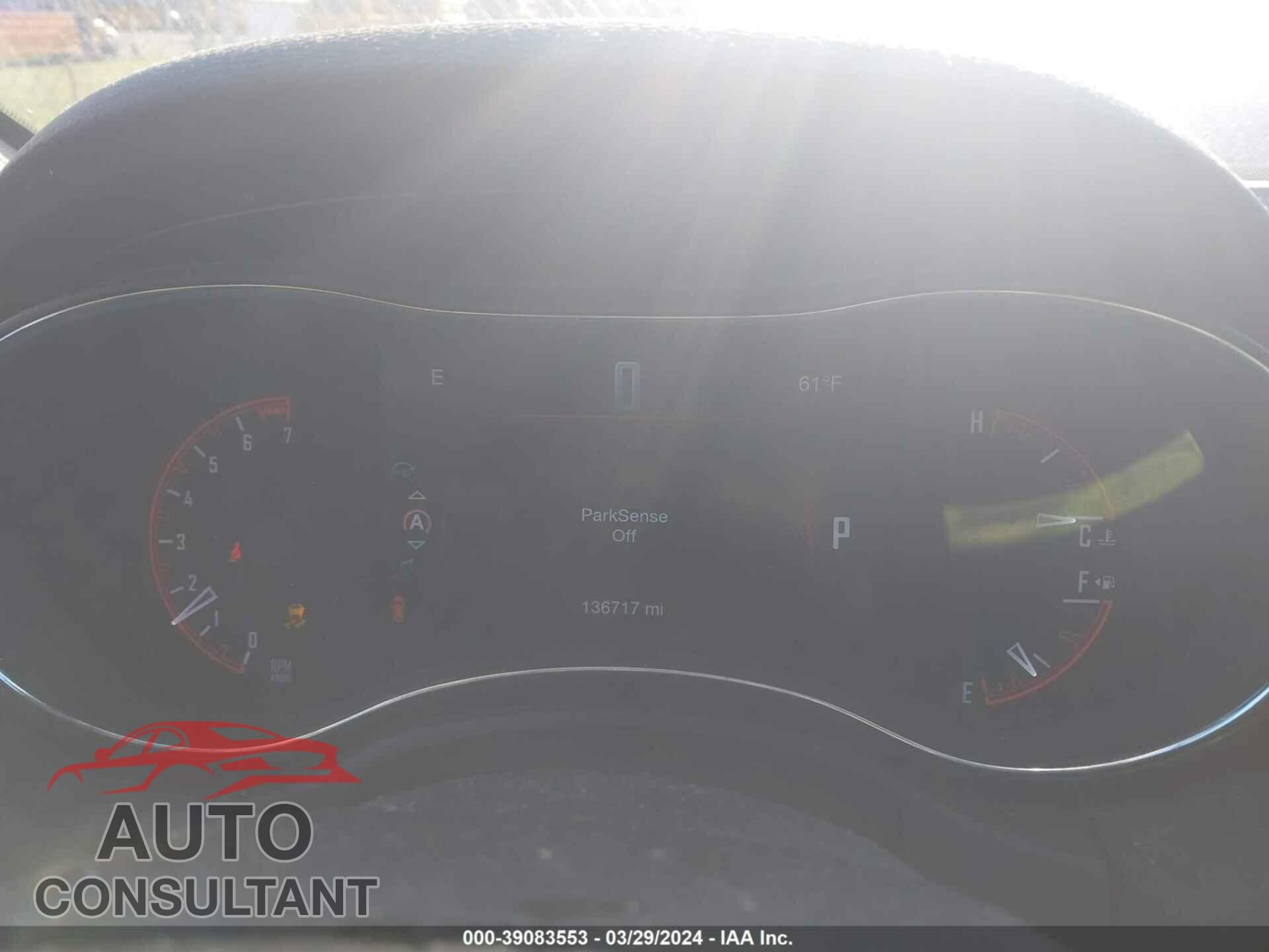 DODGE DURANGO 2017 - 1C4RDHAGXHC859712