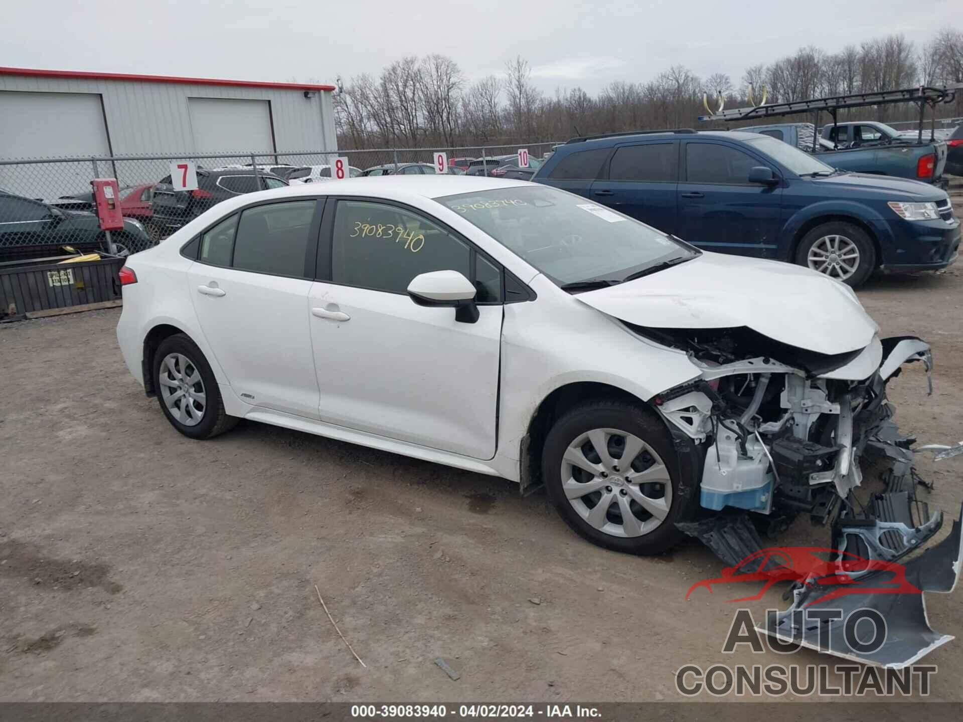 TOYOTA COROLLA 2023 - JTDBDMHE9PJ001494