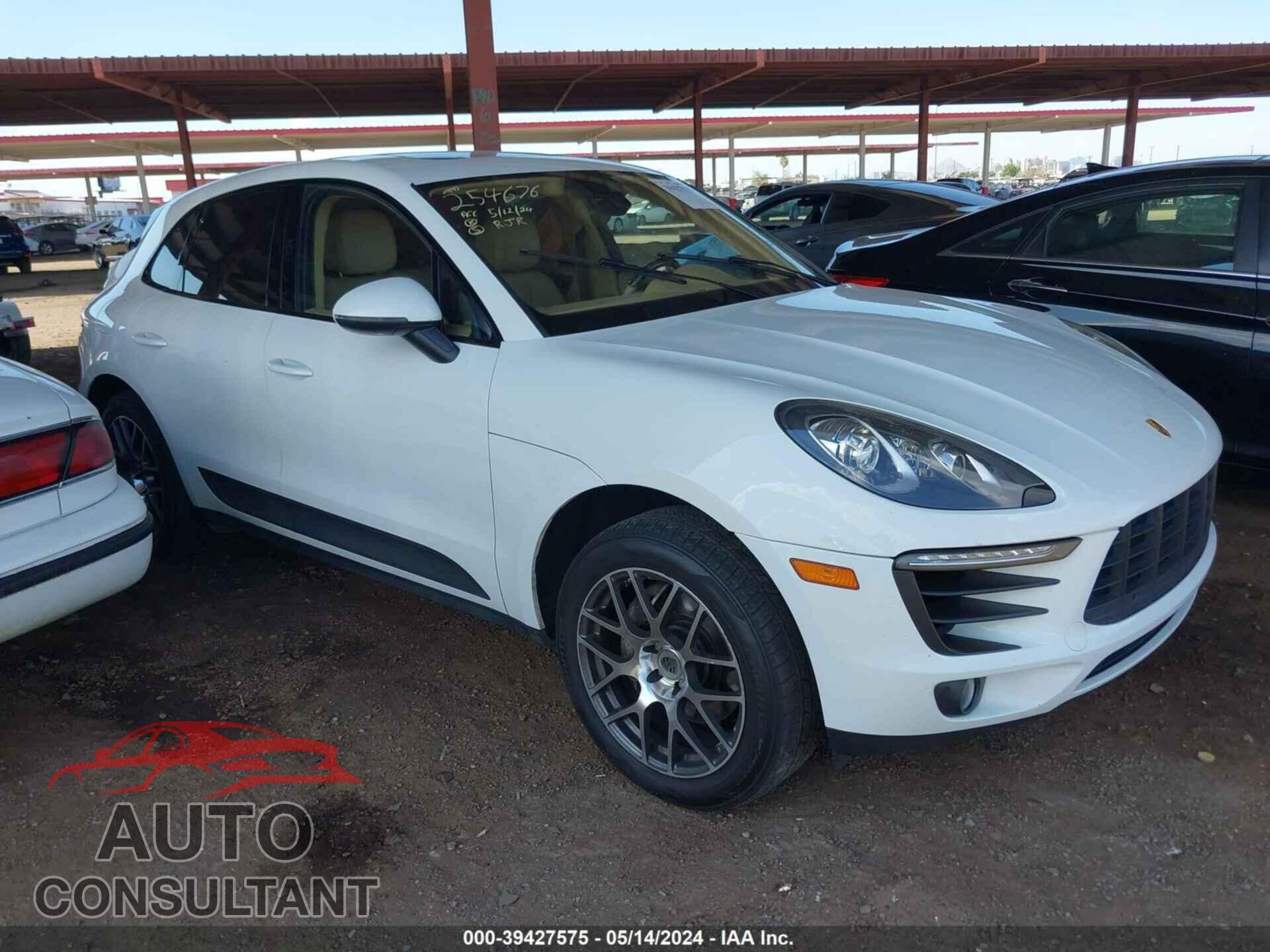 PORSCHE MACAN 2017 - WP1AB2A53HLB12871