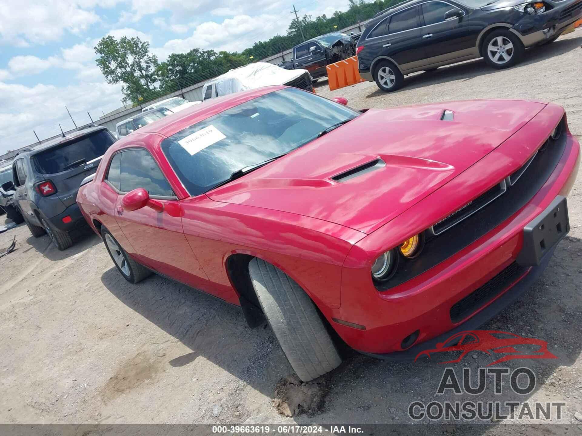 DODGE CHALLENGER 2017 - 2C3CDZAG6HH509216