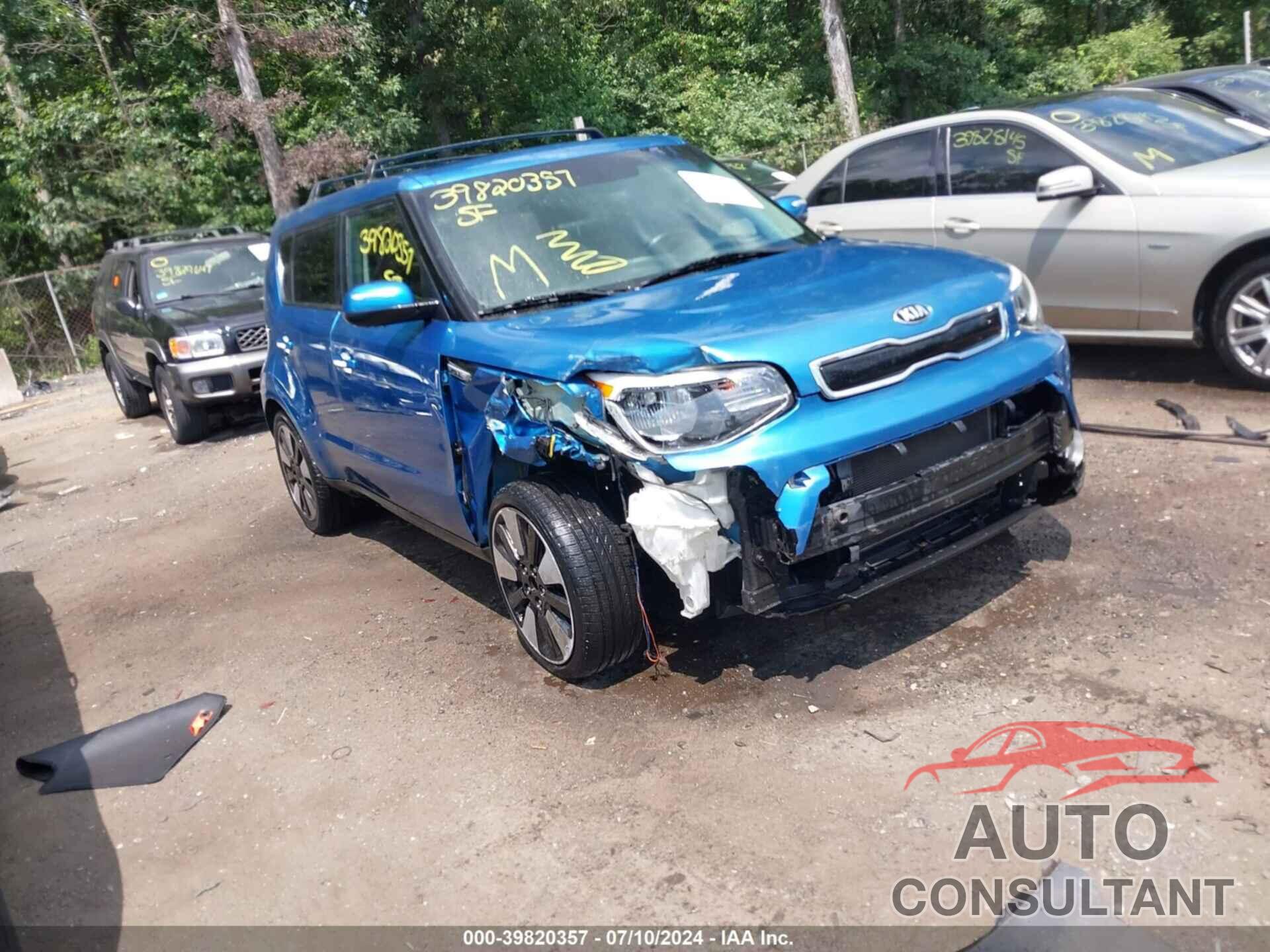 KIA SOUL 2016 - KNDJP3A50G7394161