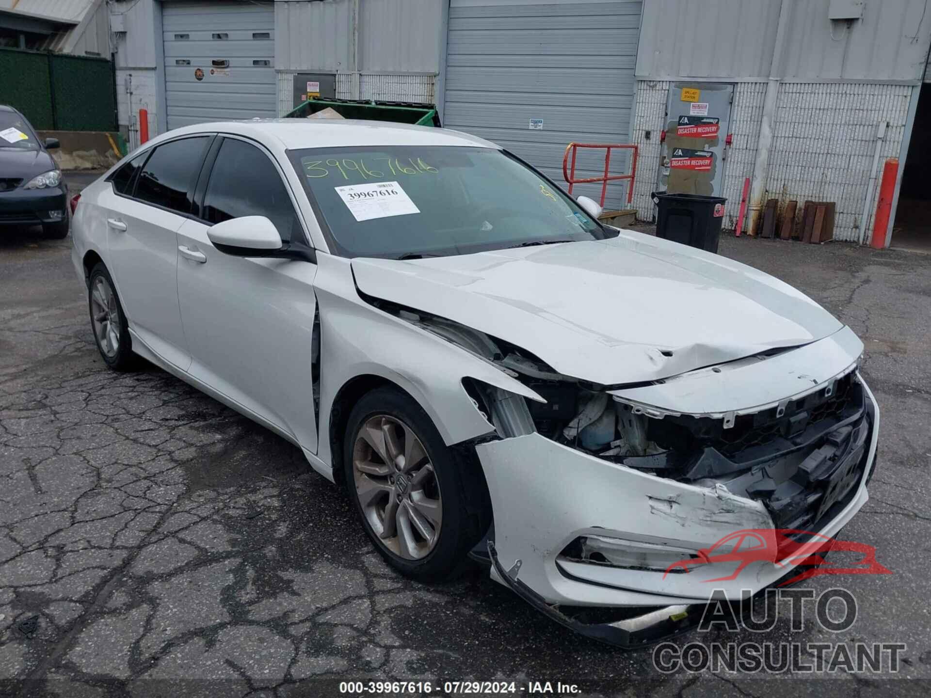 HONDA ACCORD 2018 - 1HGCV1F18JA255464