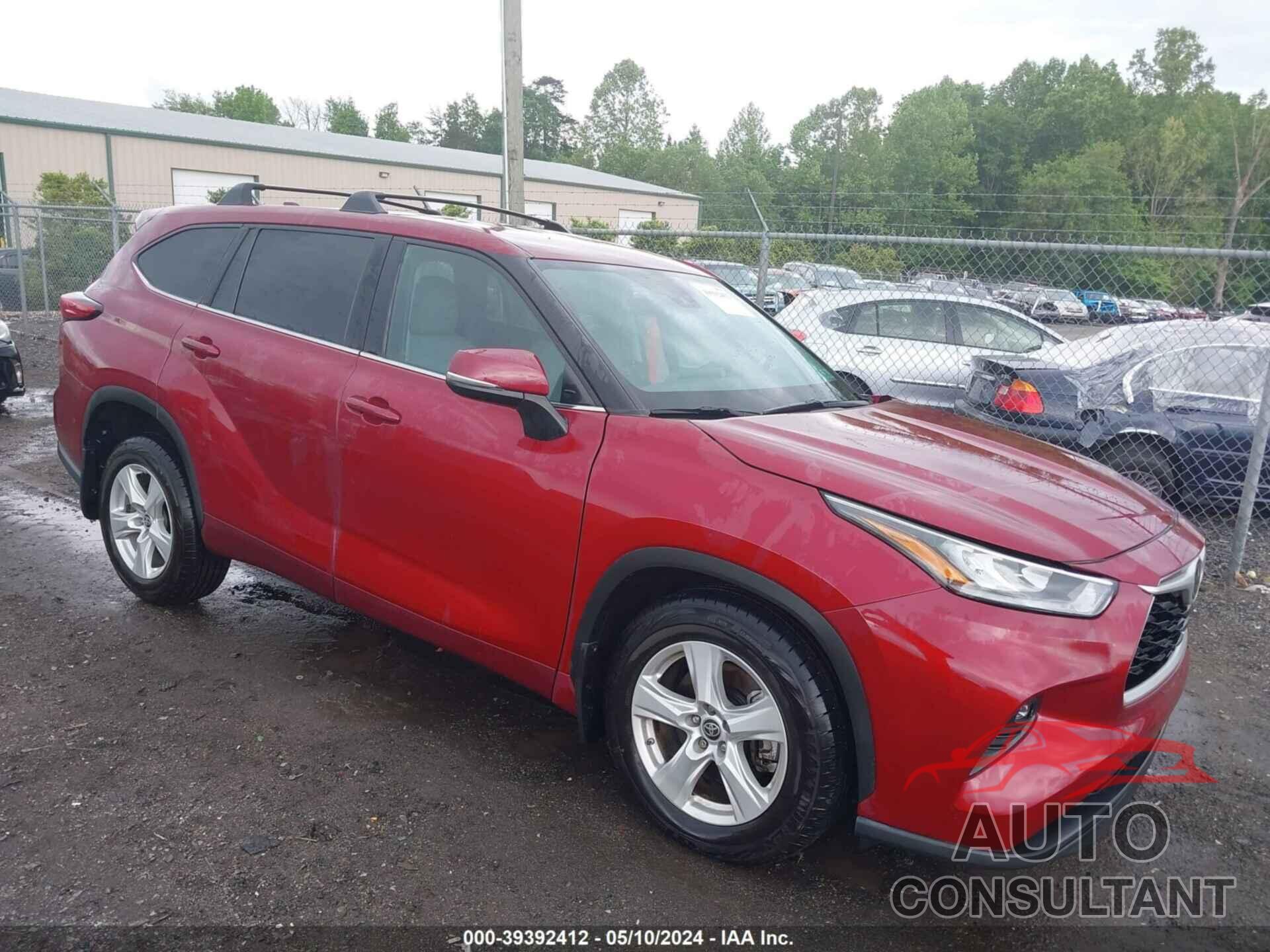 TOYOTA HIGHLANDER 2020 - 5TDBZRBHXLS002684