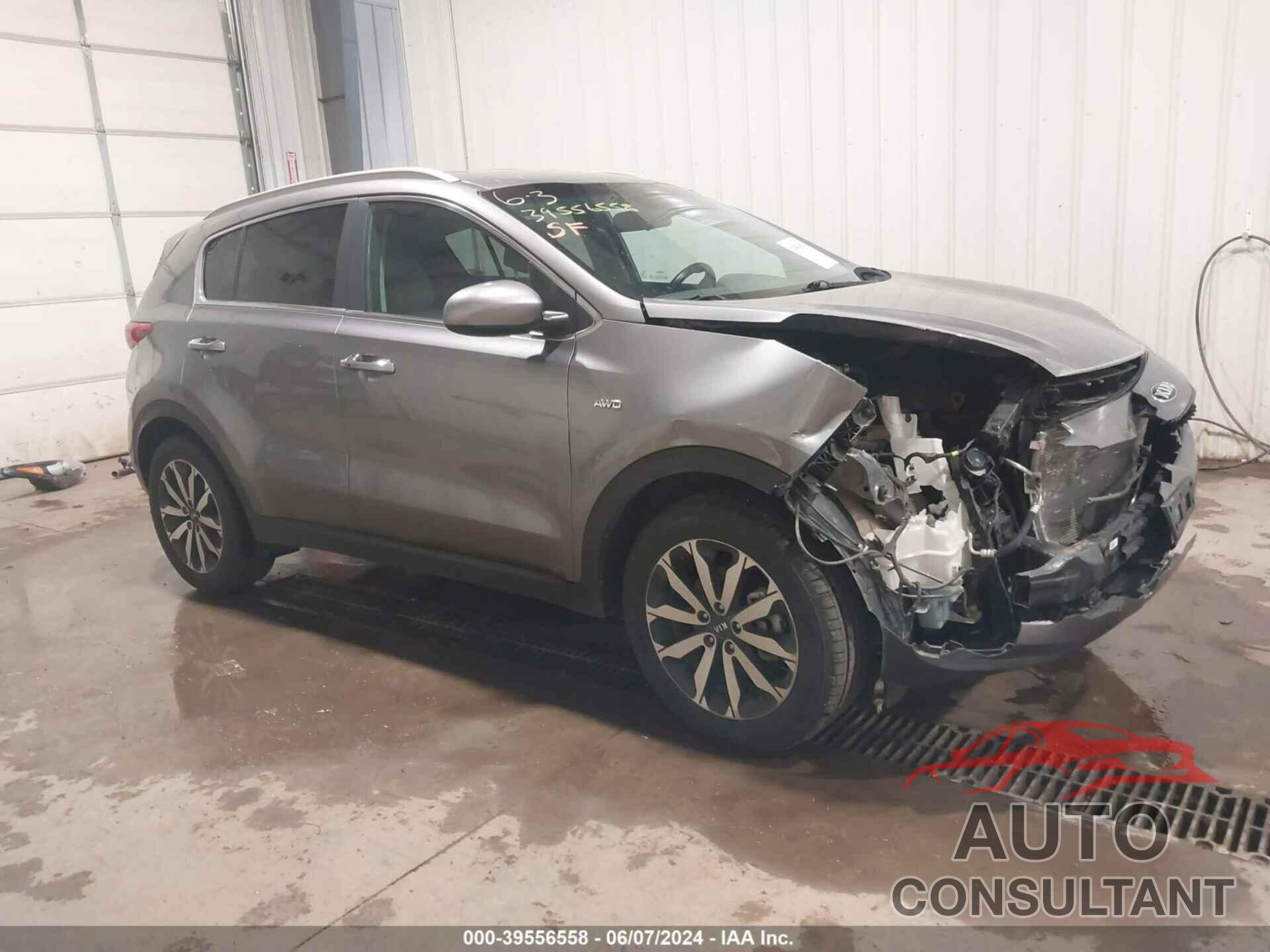 KIA SPORTAGE 2017 - KNDPNCAC2H7183429