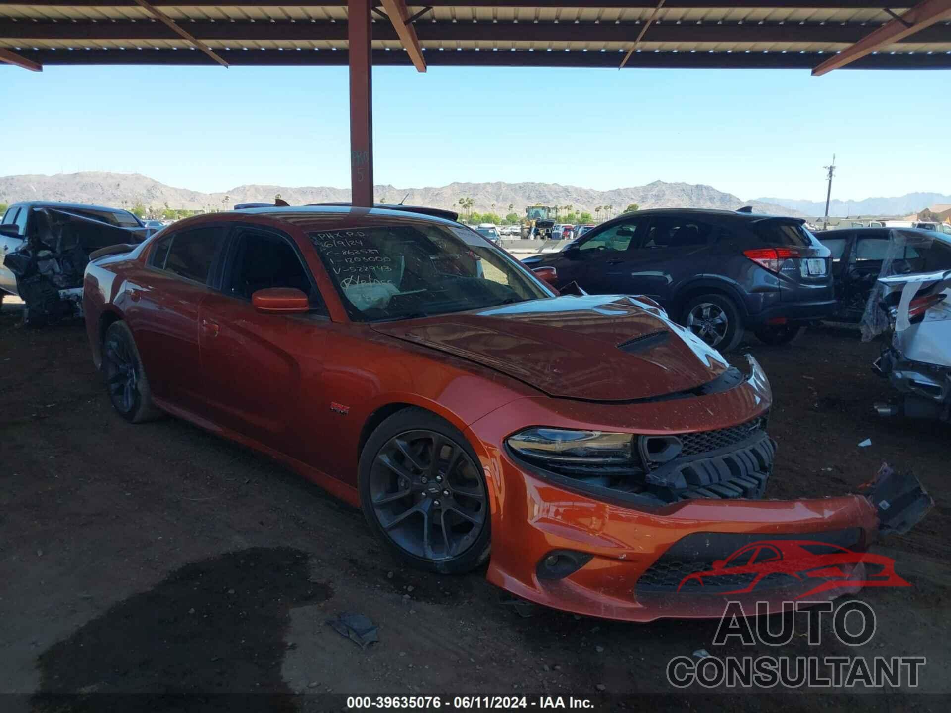 DODGE CHARGER 2021 - 2C3CDXGJ1MH522943