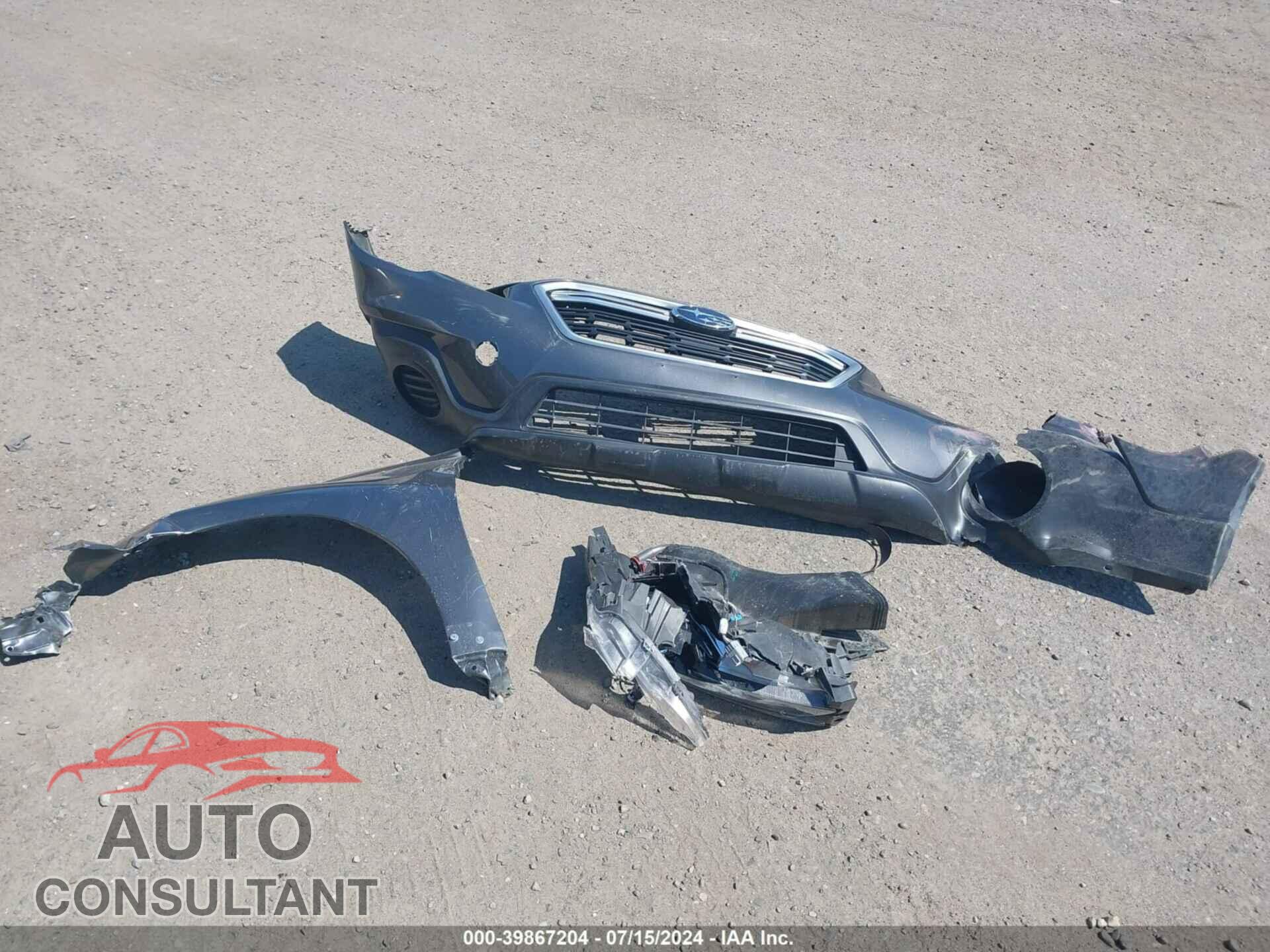 SUBARU OUTBACK 2019 - 4S4BSABC9K3202154