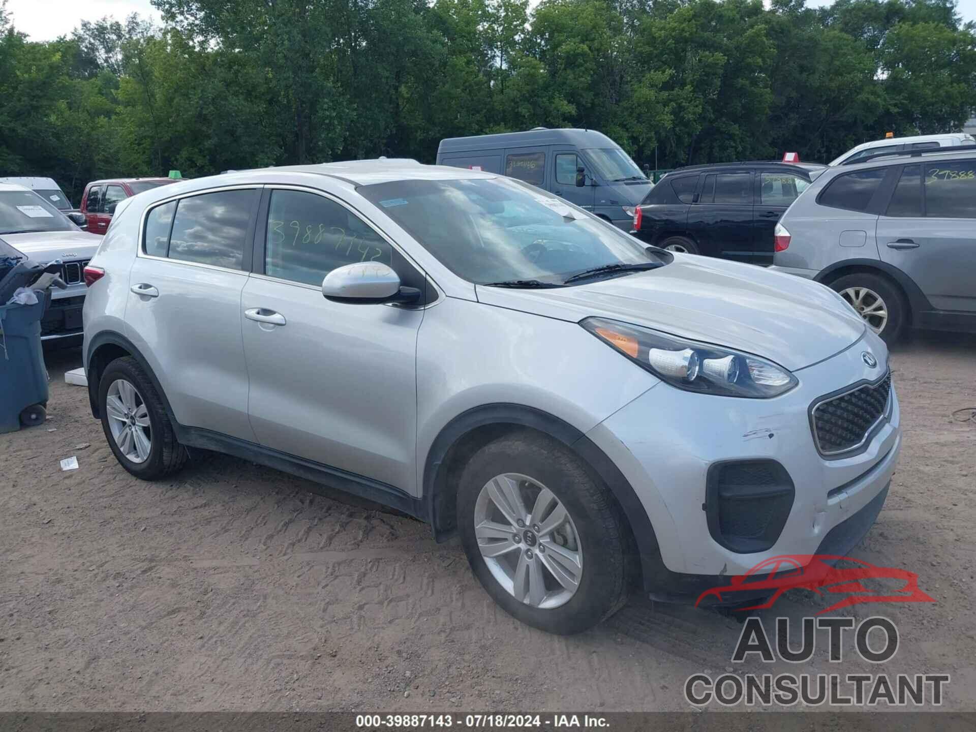 KIA SPORTAGE 2017 - KNDPM3AC4H7165369