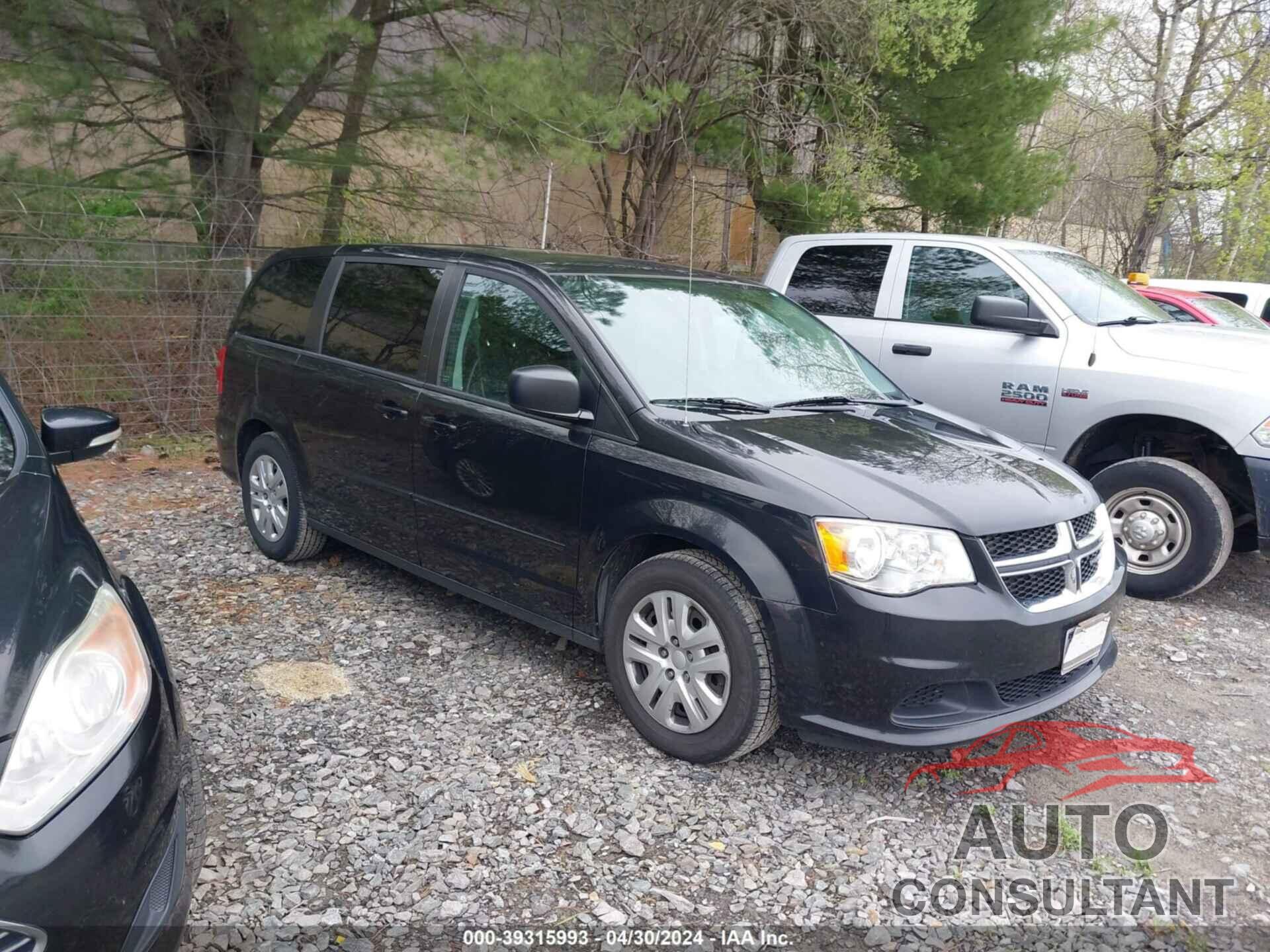 DODGE GRAND CARAVAN 2016 - 2C4RDGBG3GR100253