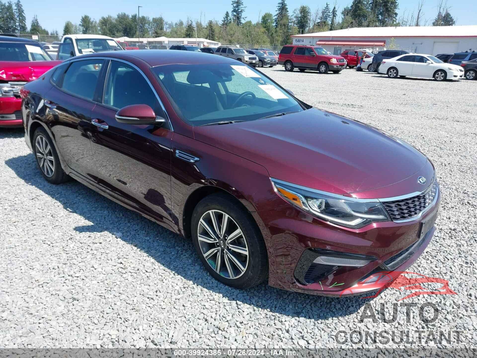 KIA OPTIMA 2019 - 5XXGT4L33KG368709