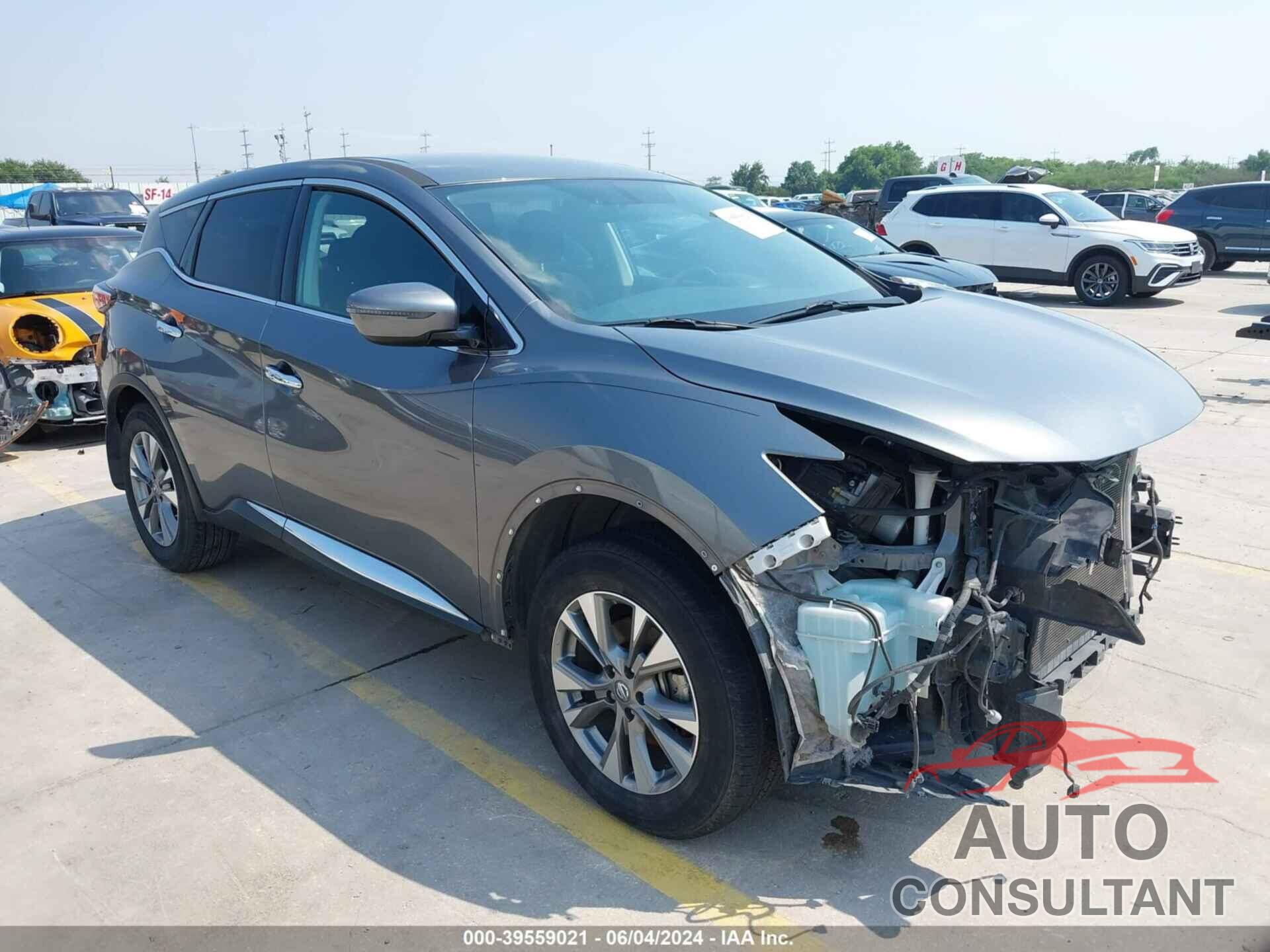 NISSAN MURANO 2018 - 5N1AZ2MG2JN116958