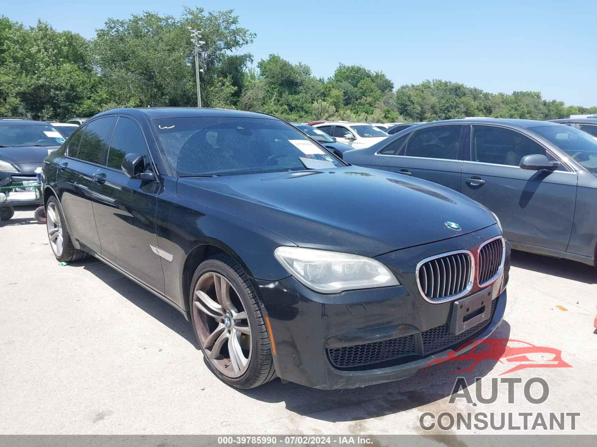 BMW 740I 2015 - WBAYA6C56FG273208