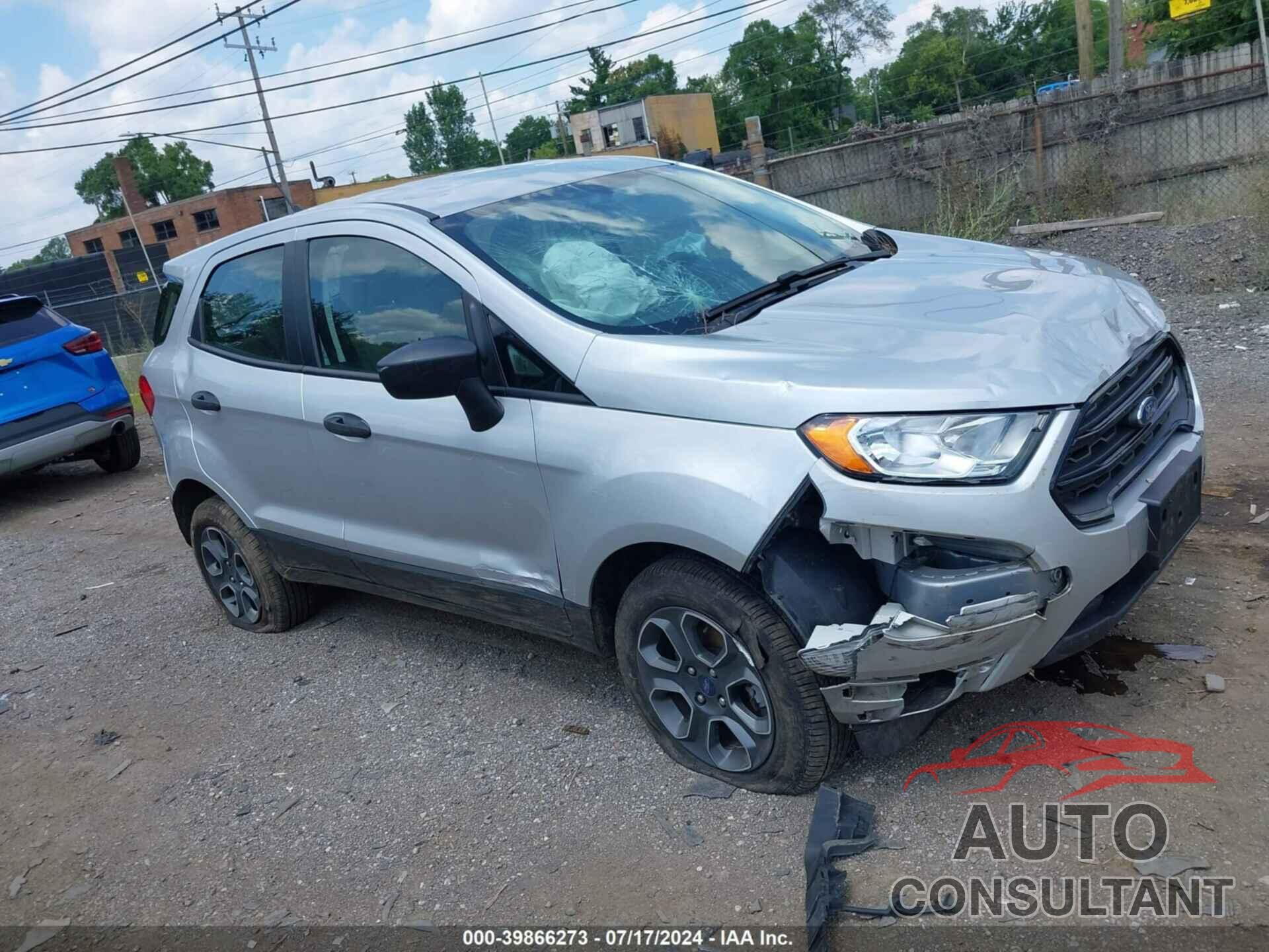 FORD ECOSPORT 2020 - MAJ6S3FL5LC356377