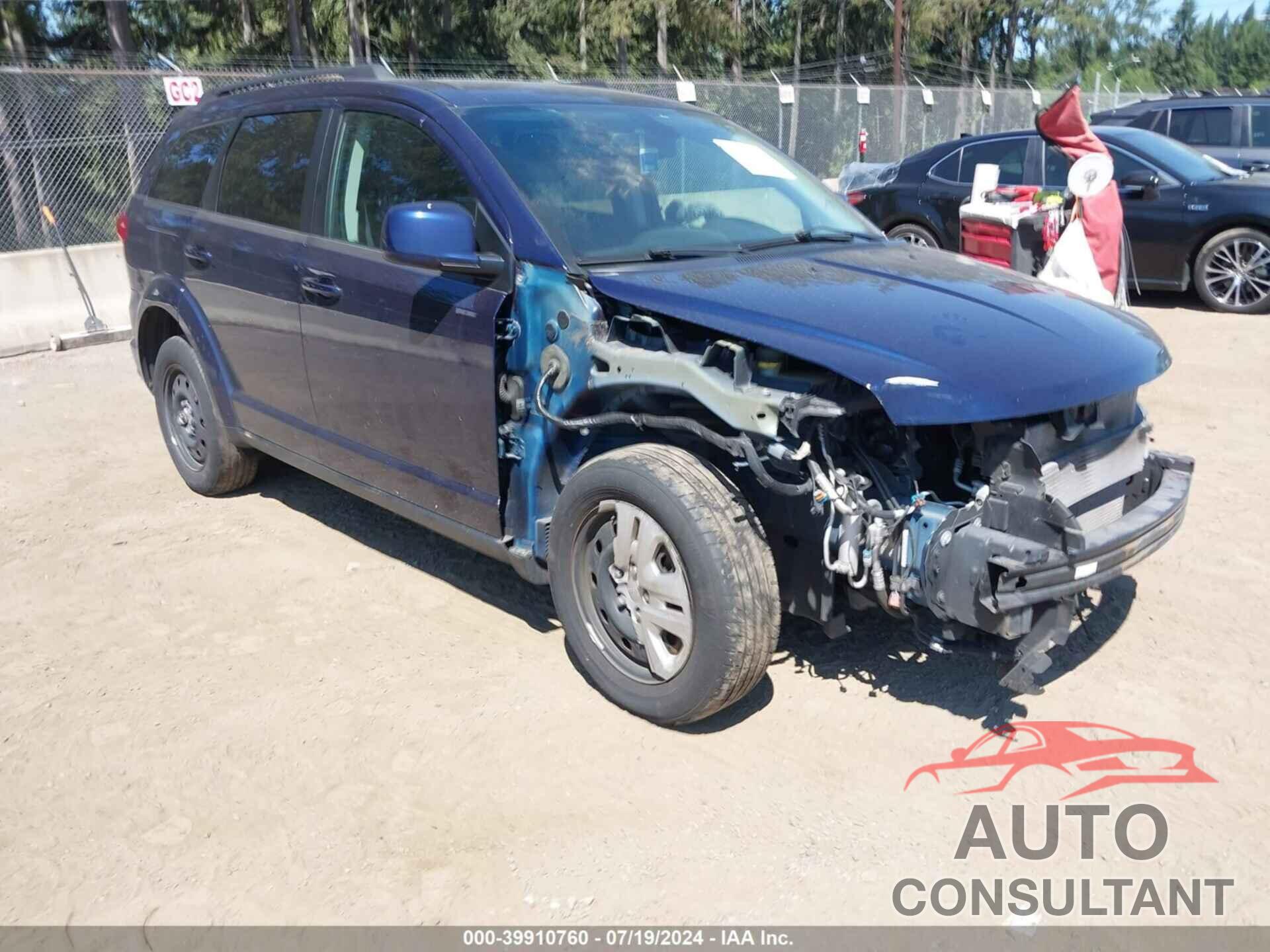 DODGE JOURNEY 2019 - 3C4PDCBB7KT857120