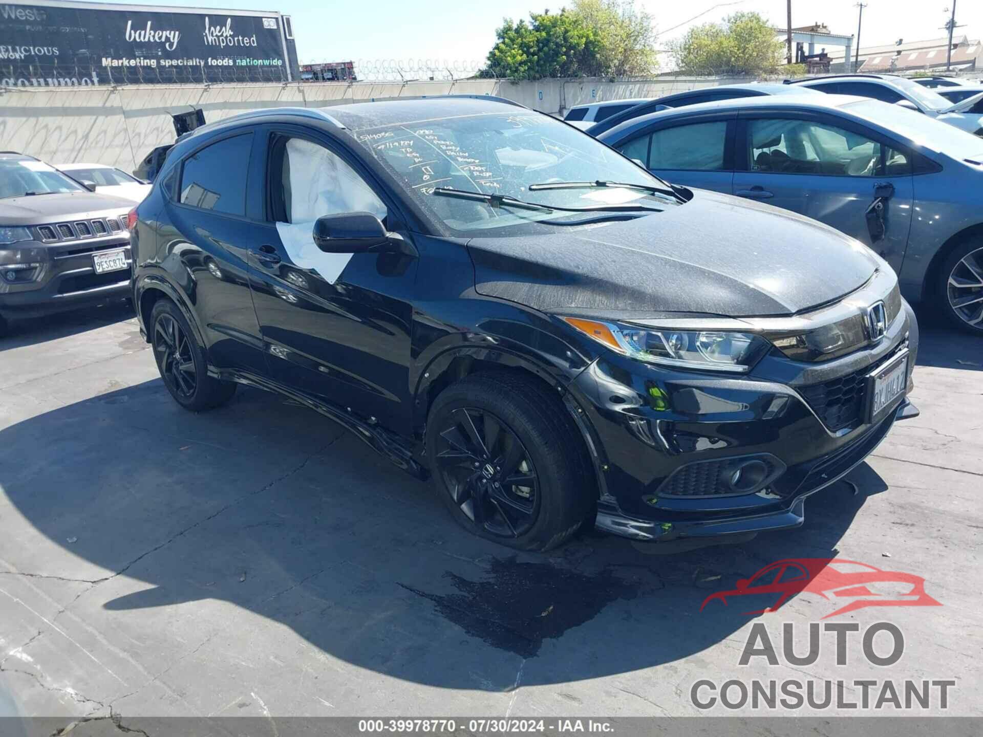 HONDA HR-V 2021 - 3CZRU5H13MM734604