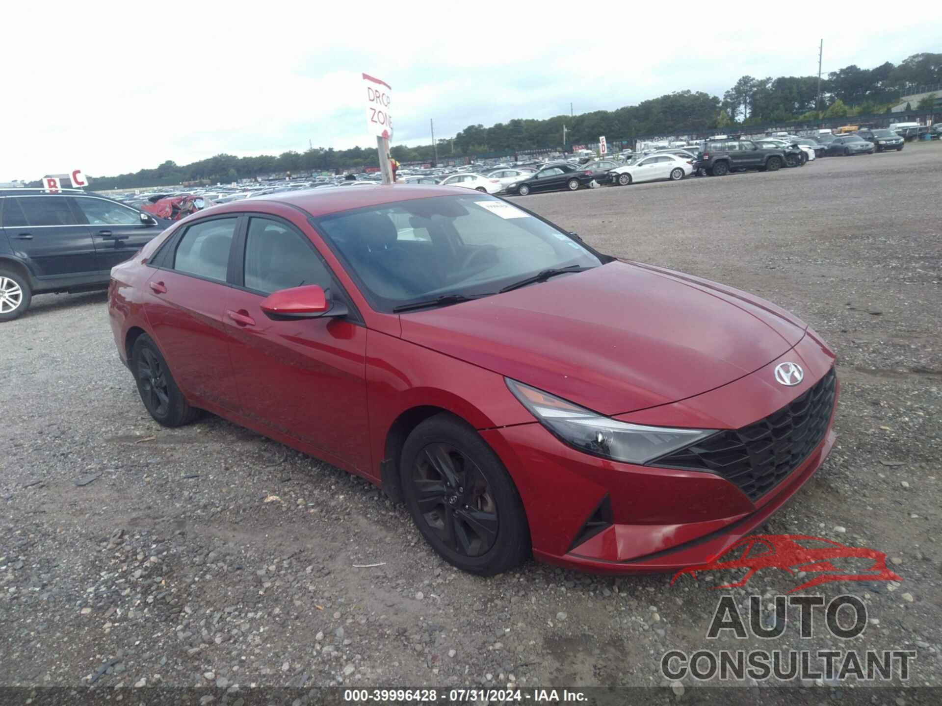 HYUNDAI ELANTRA 2022 - KMHLM4AG6NU333593