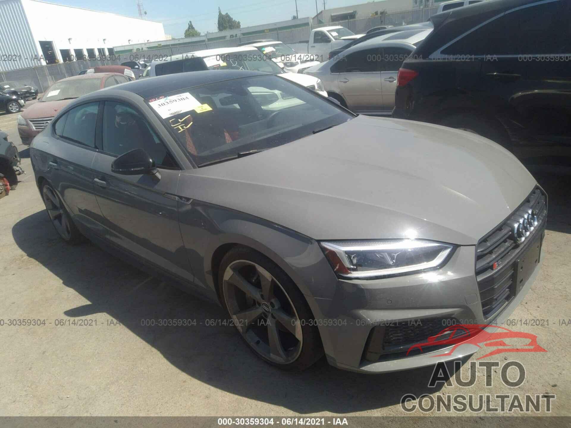 AUDI S5 SPORTBACK 2019 - WAUB4CF54KA077319