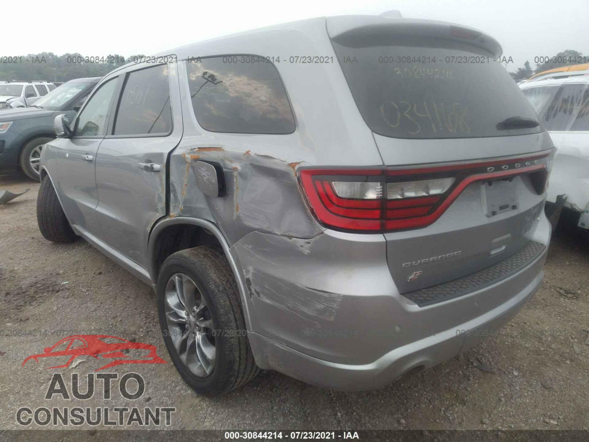 DODGE DURANGO 2019 - 1C4RDJDGXKC651629